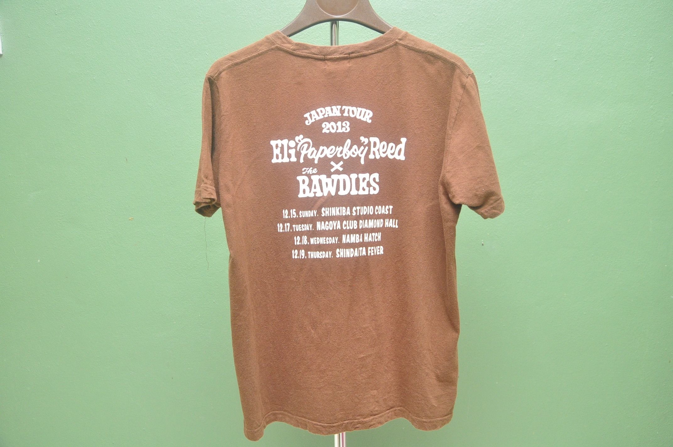 Band Tees Eli "Paperboy" Reed×THE BAWDIES JAPAN TOUR 2013 Size US M / EU 48-50 / 2 - 2 Thumbnail