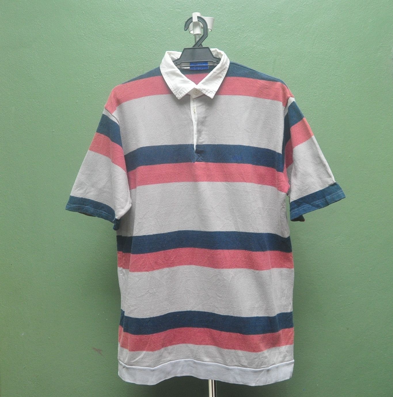 Japanese Brand Vintage Swagger Stripes Designer Streetwear Fashion Style Size US XL / EU 56 / 4 - 1 Thumbnail