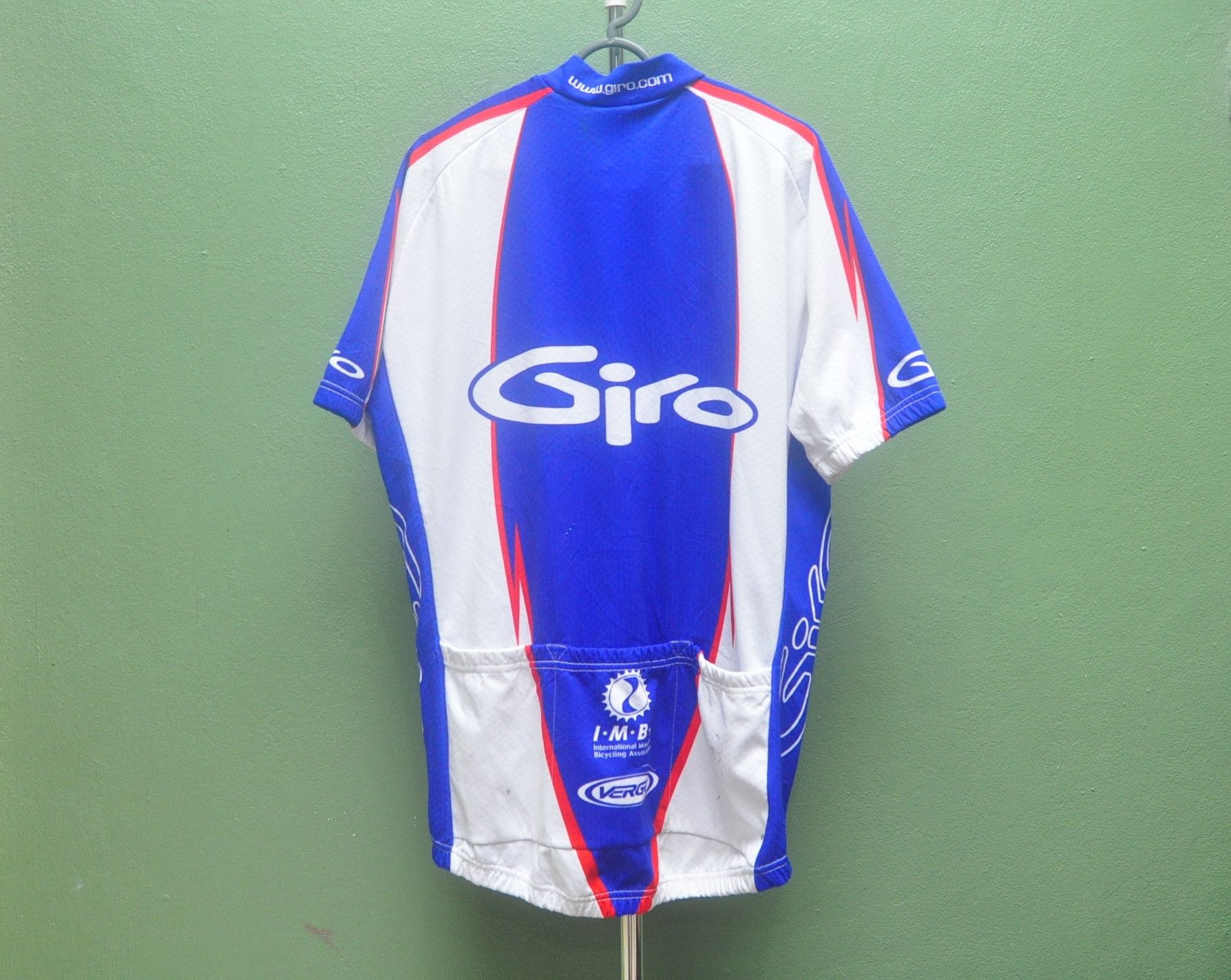 Bicycle × Japanese Brand × Vintage Vintage Giro Bicyle Jersey Size US XL / EU 56 / 4 - 2 Thumbnail