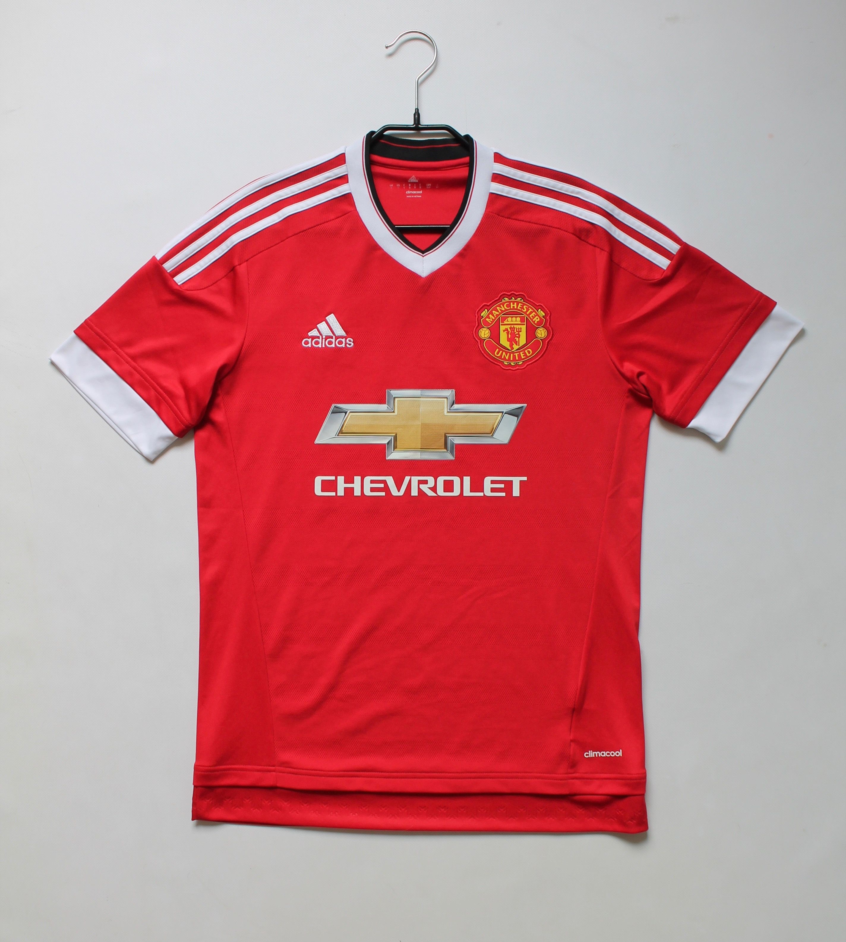Adidas 2015 Manchester United MU Adidas Home Soccer Jersey Size US S / EU 44-46 / 1 - 6 Thumbnail