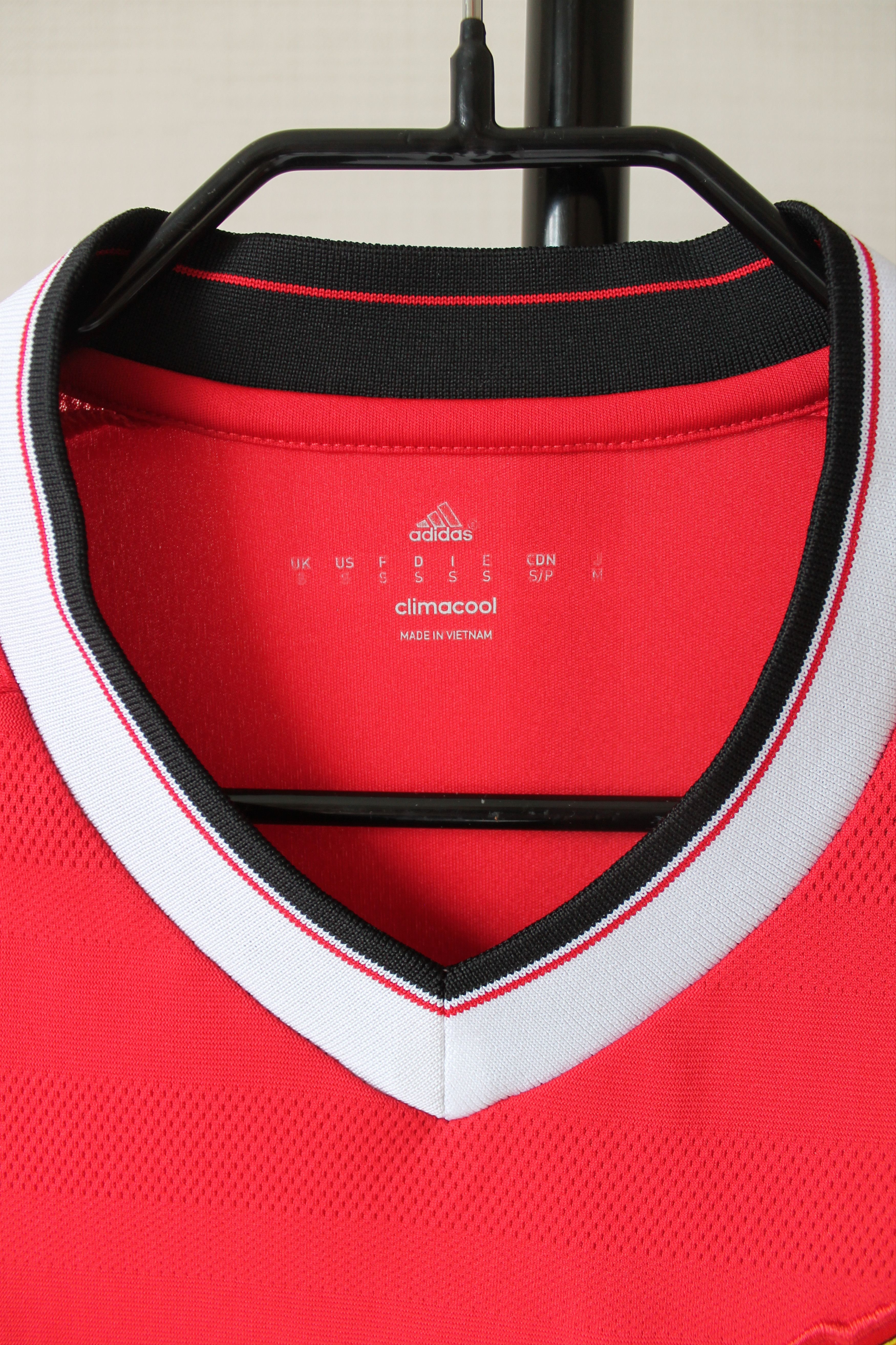 Adidas 2015 Manchester United MU Adidas Home Soccer Jersey Size US S / EU 44-46 / 1 - 3 Thumbnail