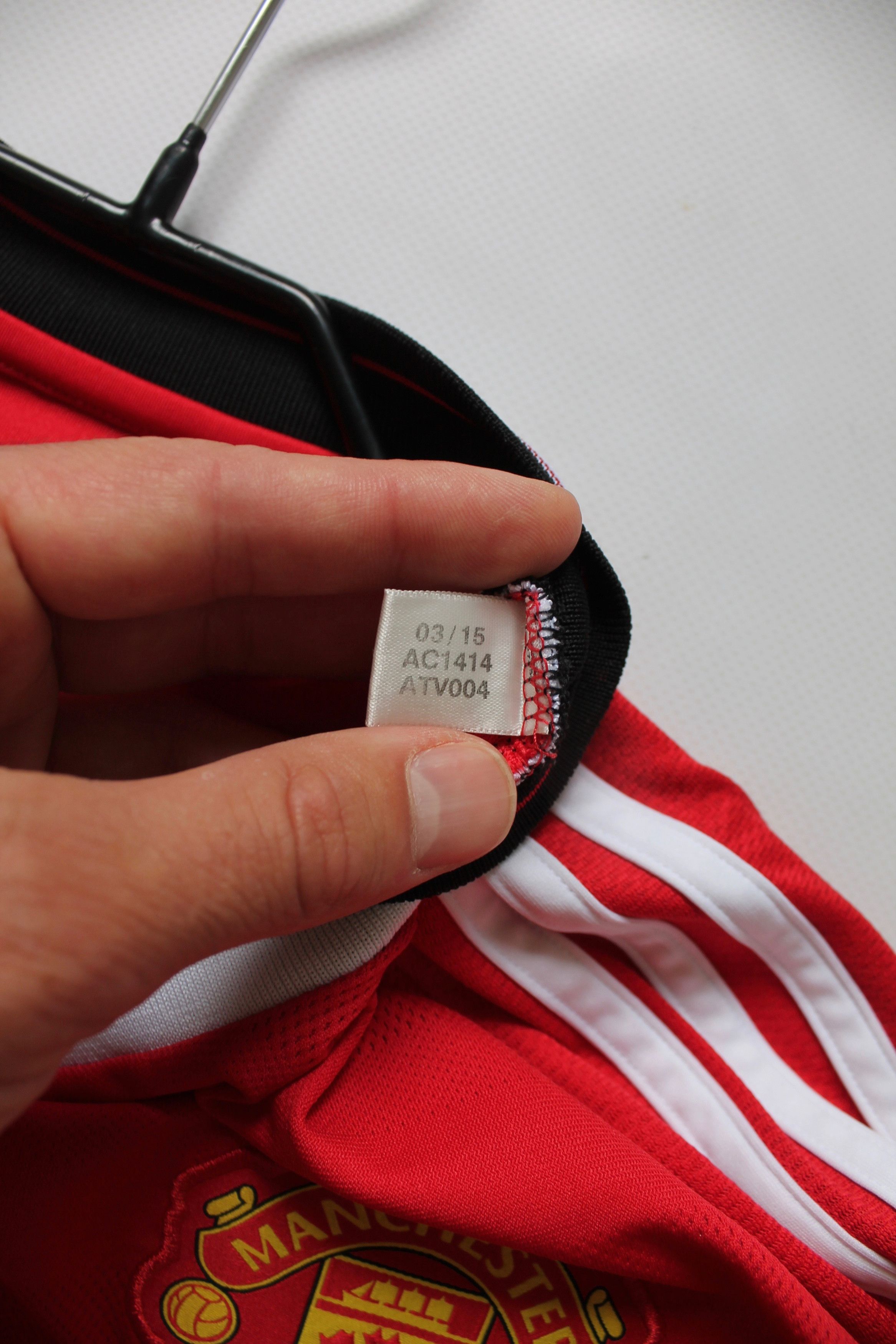 Adidas 2015 Manchester United MU Adidas Home Soccer Jersey Size US S / EU 44-46 / 1 - 10 Thumbnail