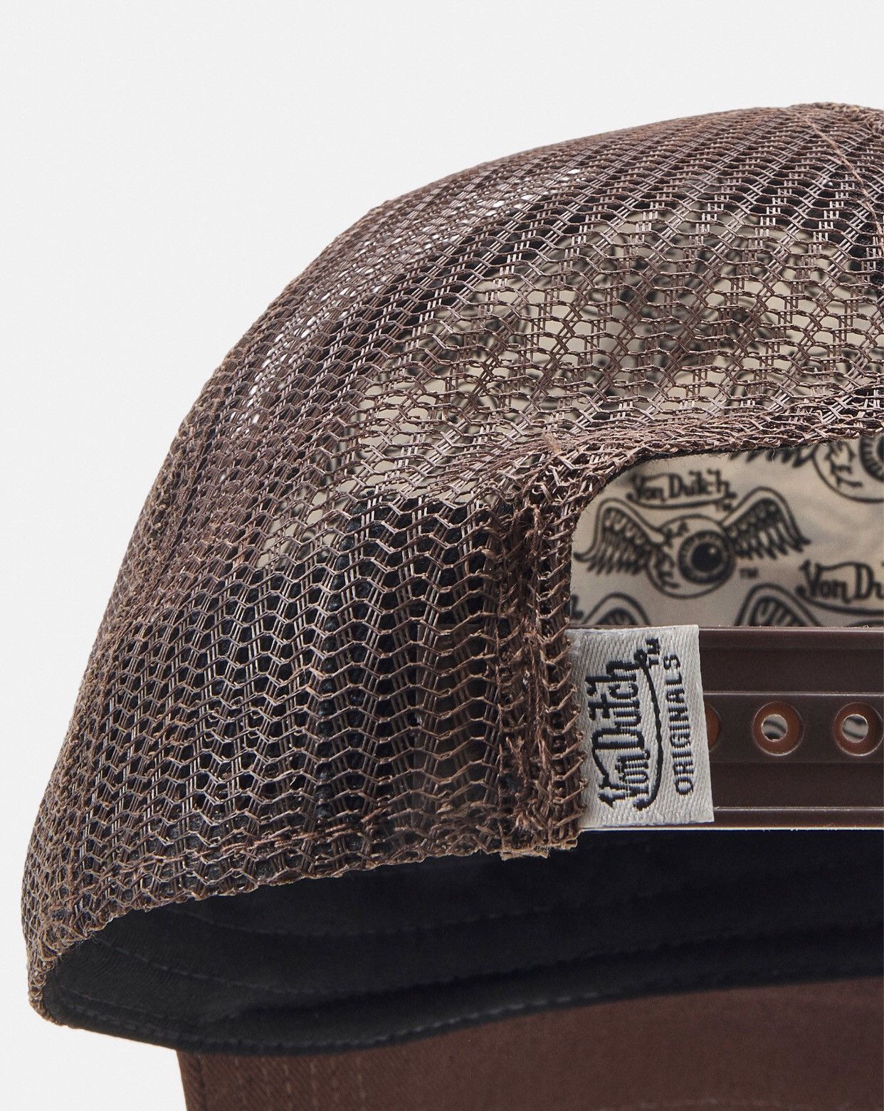 Von Dutch Beautiful Brown Von Dutch Baseball Cap Size ONE SIZE - 4 Thumbnail