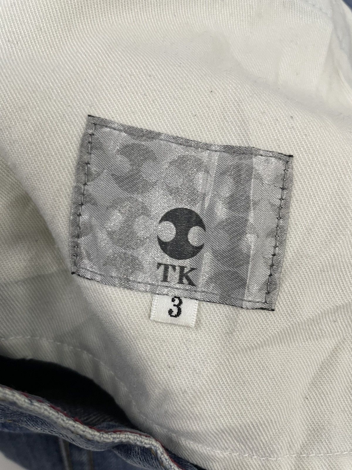 In The Attic Vintage Takeo Kekuchi Japan Distressed Jeans Size US 32 / EU 48 - 7 Thumbnail