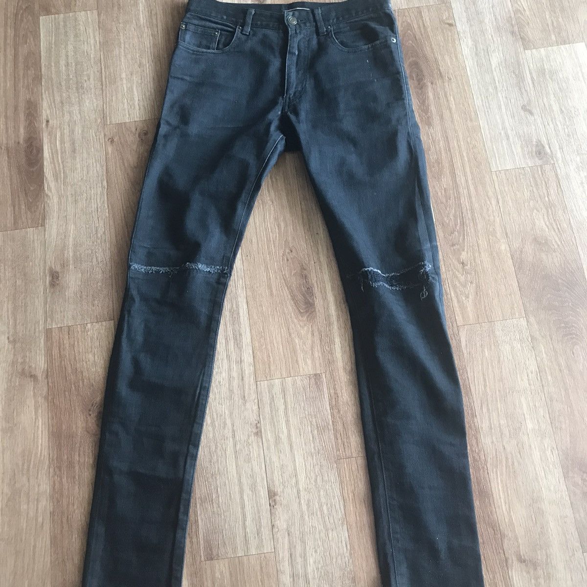 Saint Laurent Paris saint laurent knee repair denim | Grailed