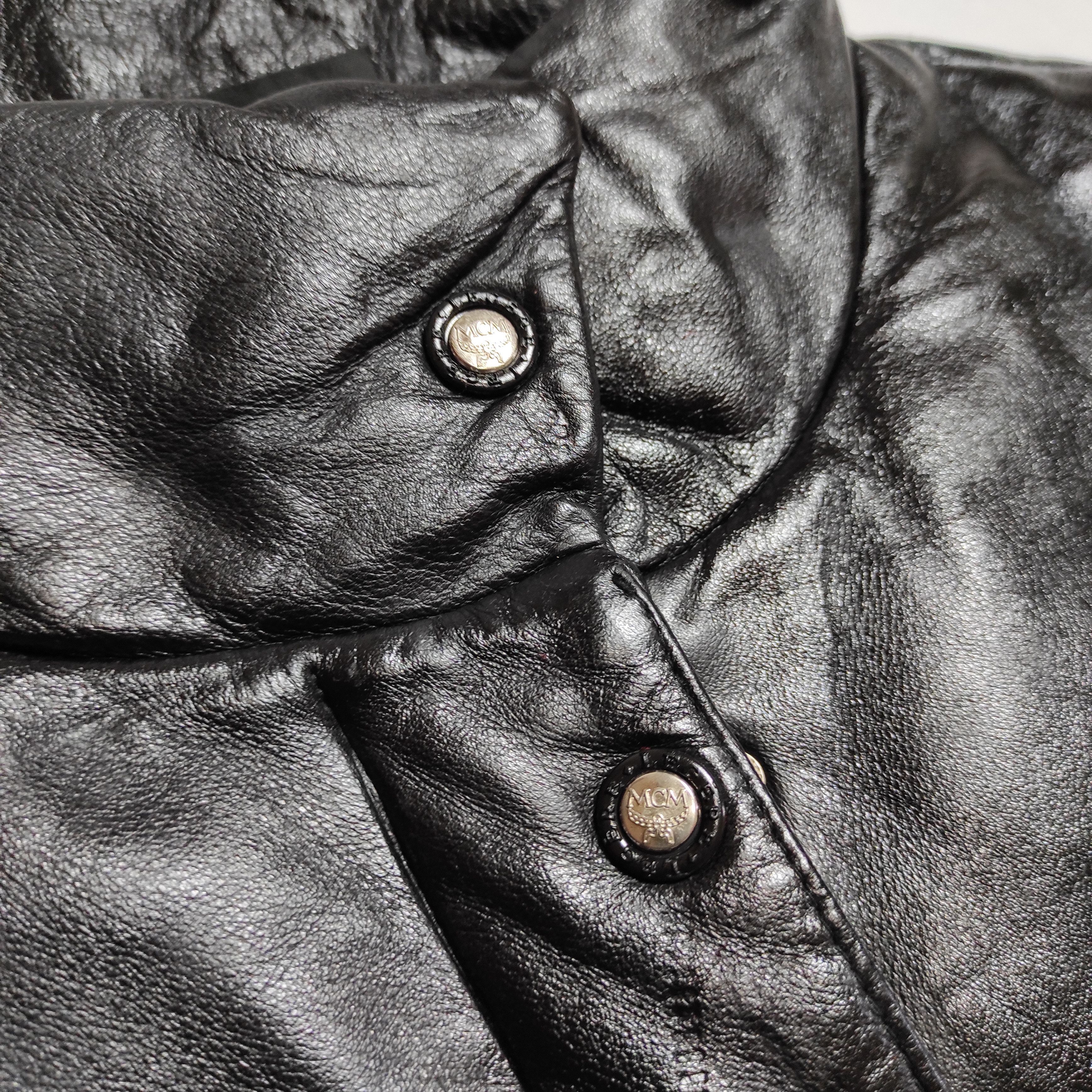 MCM Legere By MCM Leather Jacket Size US M / EU 48-50 / 2 - 15 Thumbnail