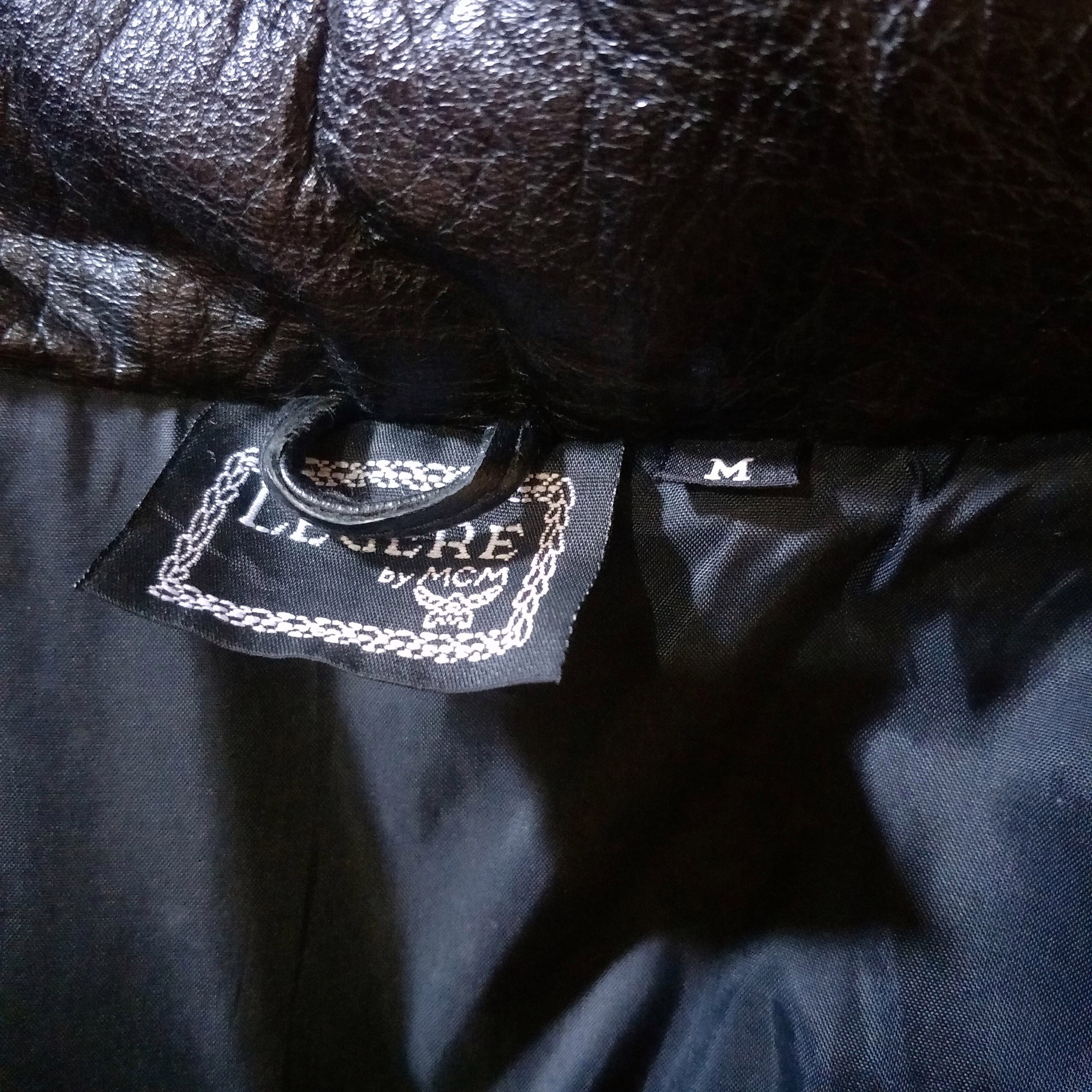 MCM Legere By MCM Leather Jacket Size US M / EU 48-50 / 2 - 4 Thumbnail