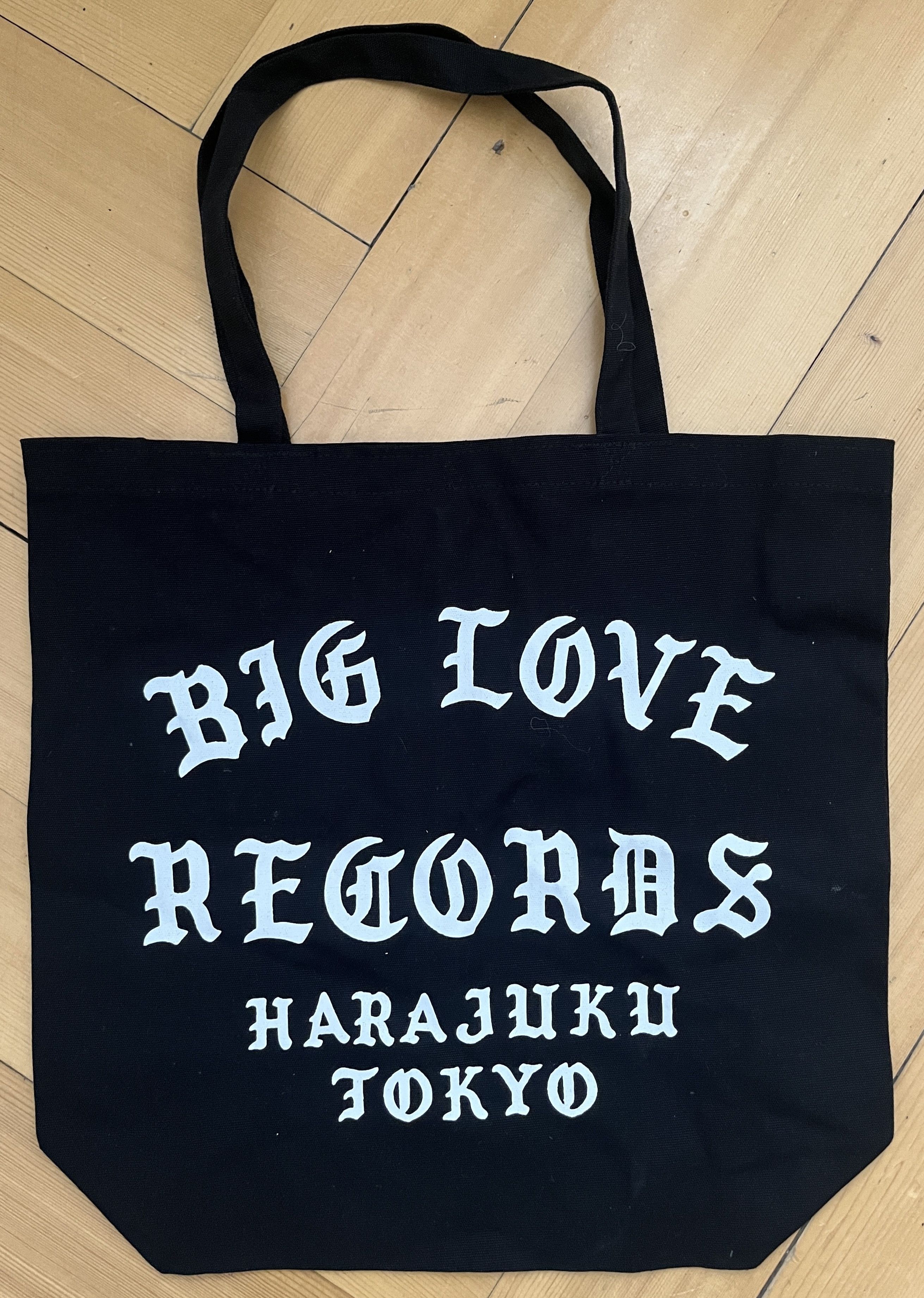 big love records x joy division tote bag