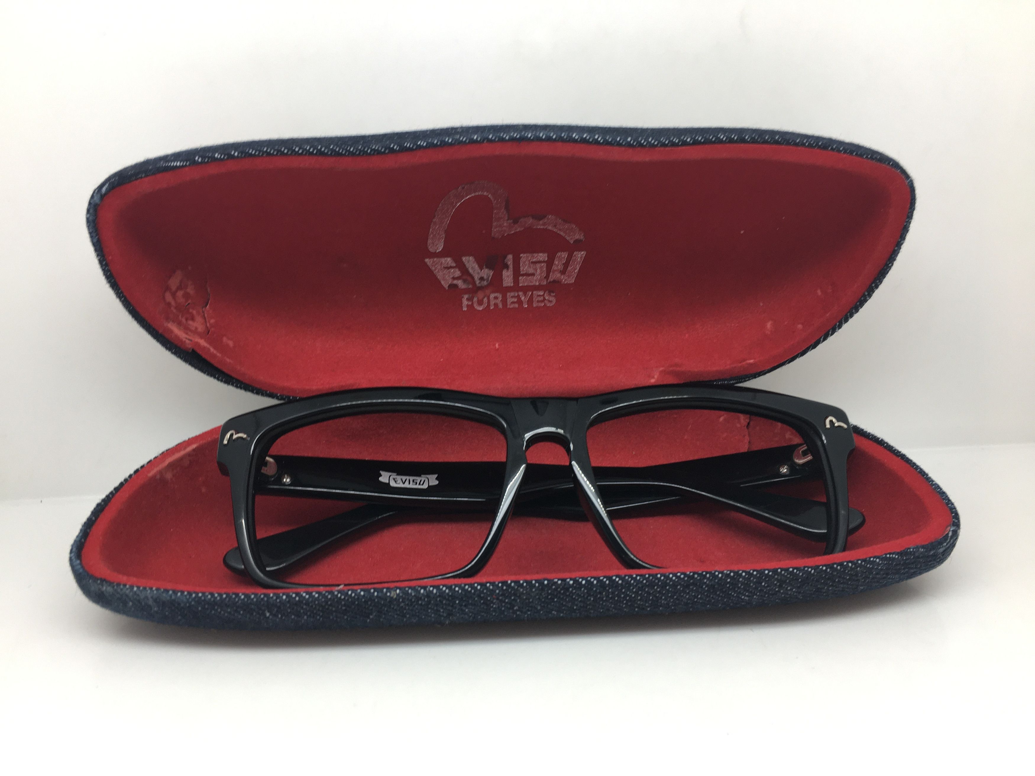 Evisu Evisu EVH-8512 Handmade Acetate Eyeglasses Sunglasses | Grailed