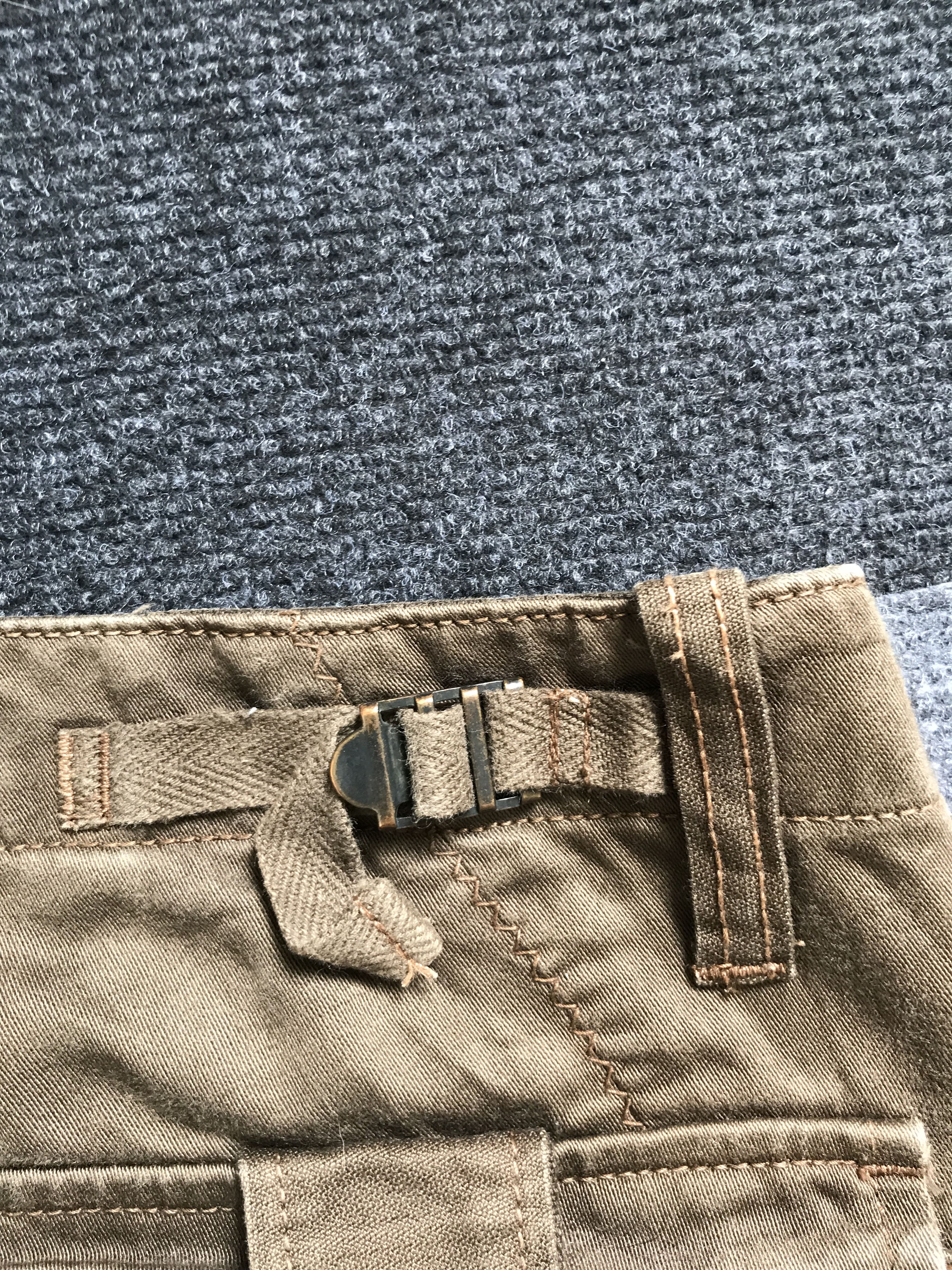 Japanese Brand CP111 REUHL Japan Tactical Pockets Ankle Zipper Cargo Pant Size US 34 / EU 50 - 21 Thumbnail