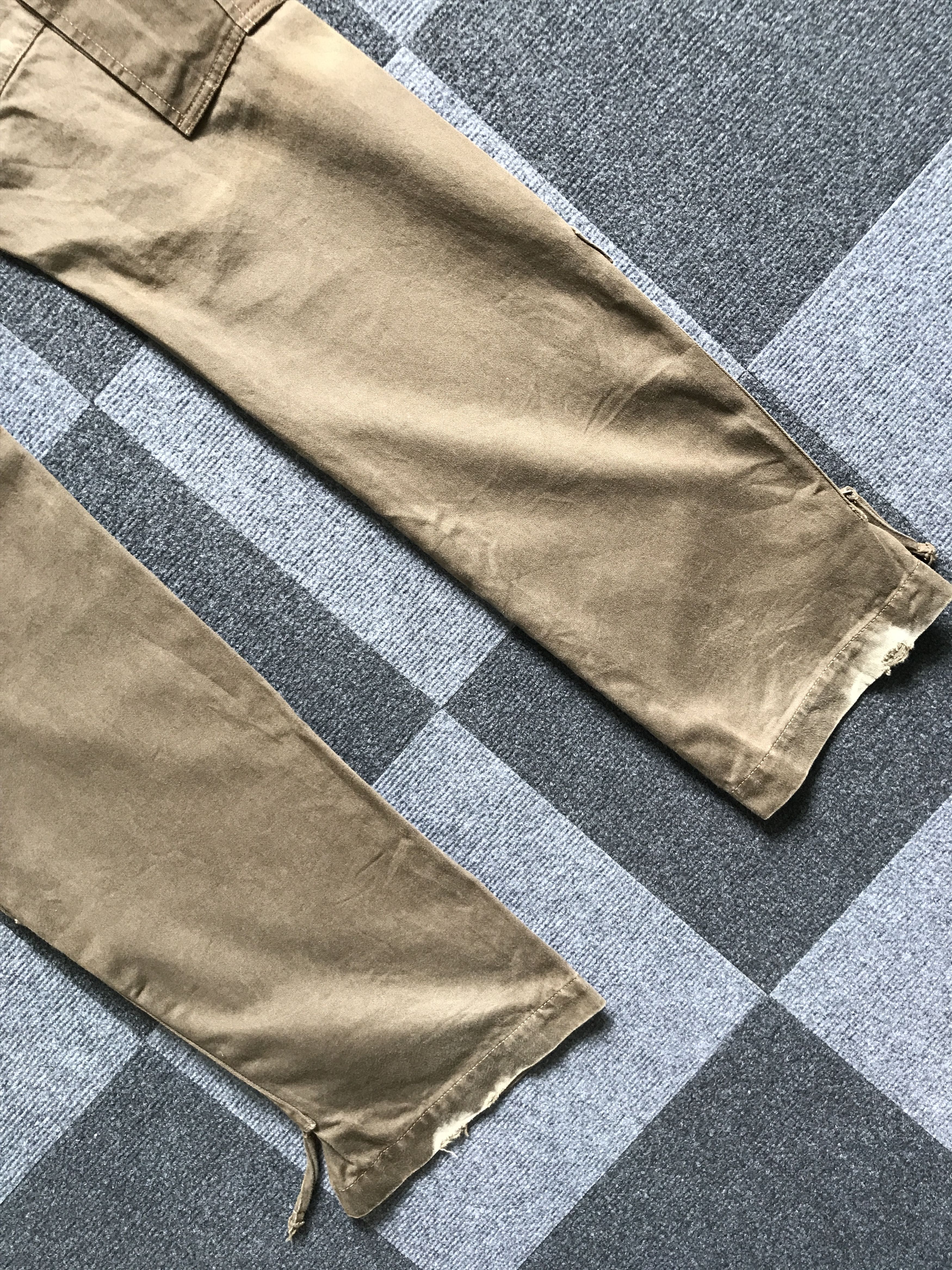 Japanese Brand CP111 REUHL Japan Tactical Pockets Ankle Zipper Cargo Pant Size US 34 / EU 50 - 18 Thumbnail