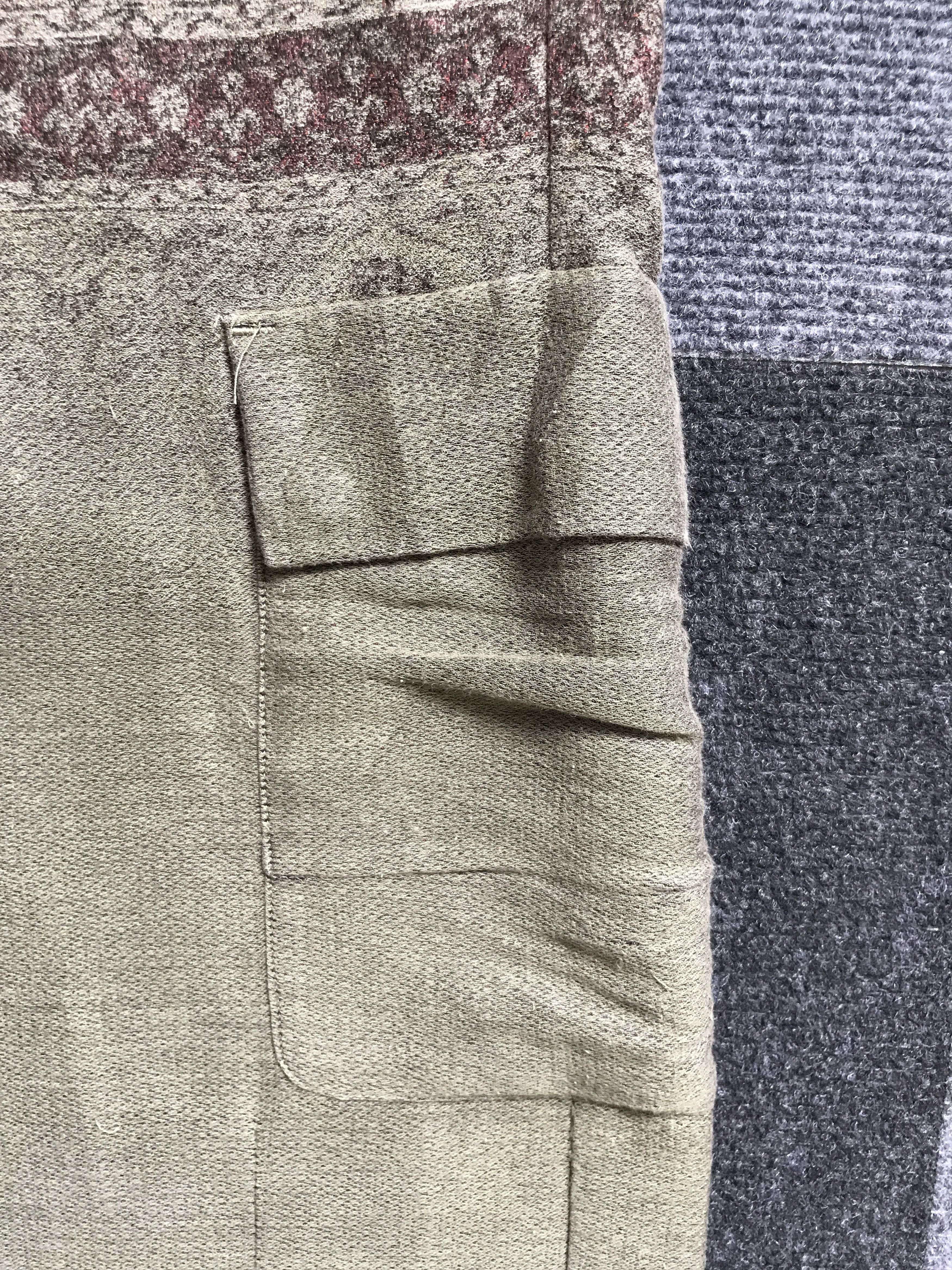 Designer CP112 TALKING ABOUT THE ABSTRACTION Artisanal Cargo Pant Size US 30 / EU 46 - 5 Thumbnail