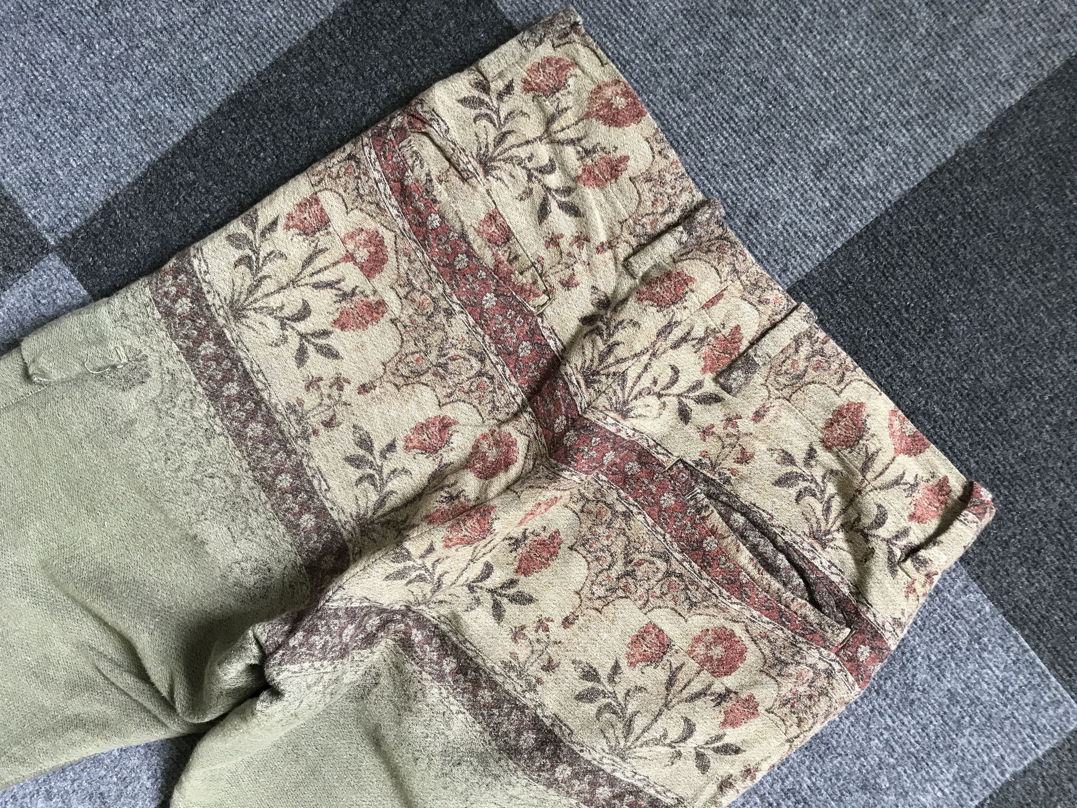 Designer CP112 TALKING ABOUT THE ABSTRACTION Artisanal Cargo Pant Size US 30 / EU 46 - 8 Thumbnail