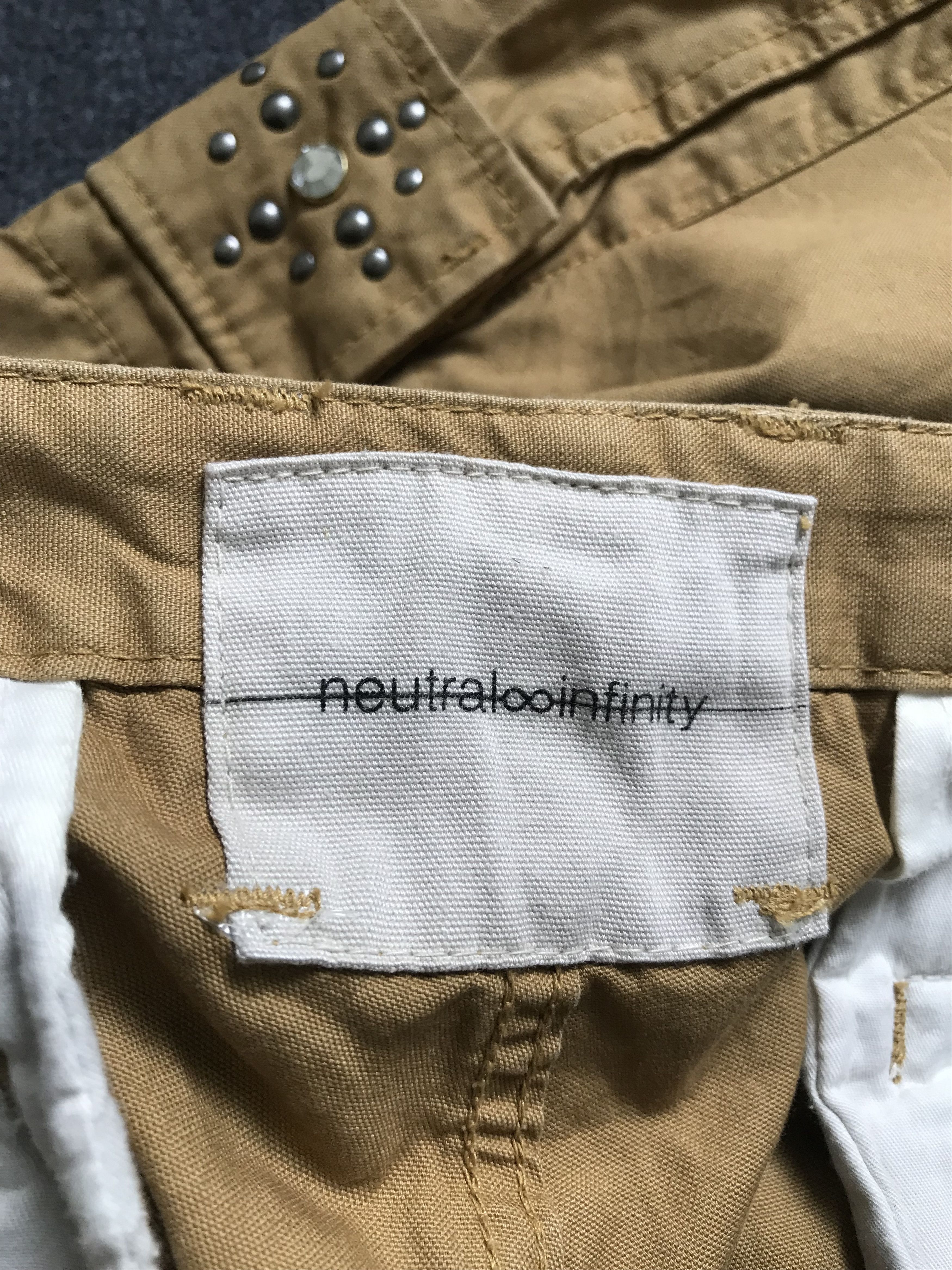 Japanese Brand CP113 neutralinfinity Japan Military Spiky Cargo Pant Size US 34 / EU 50 - 20 Thumbnail
