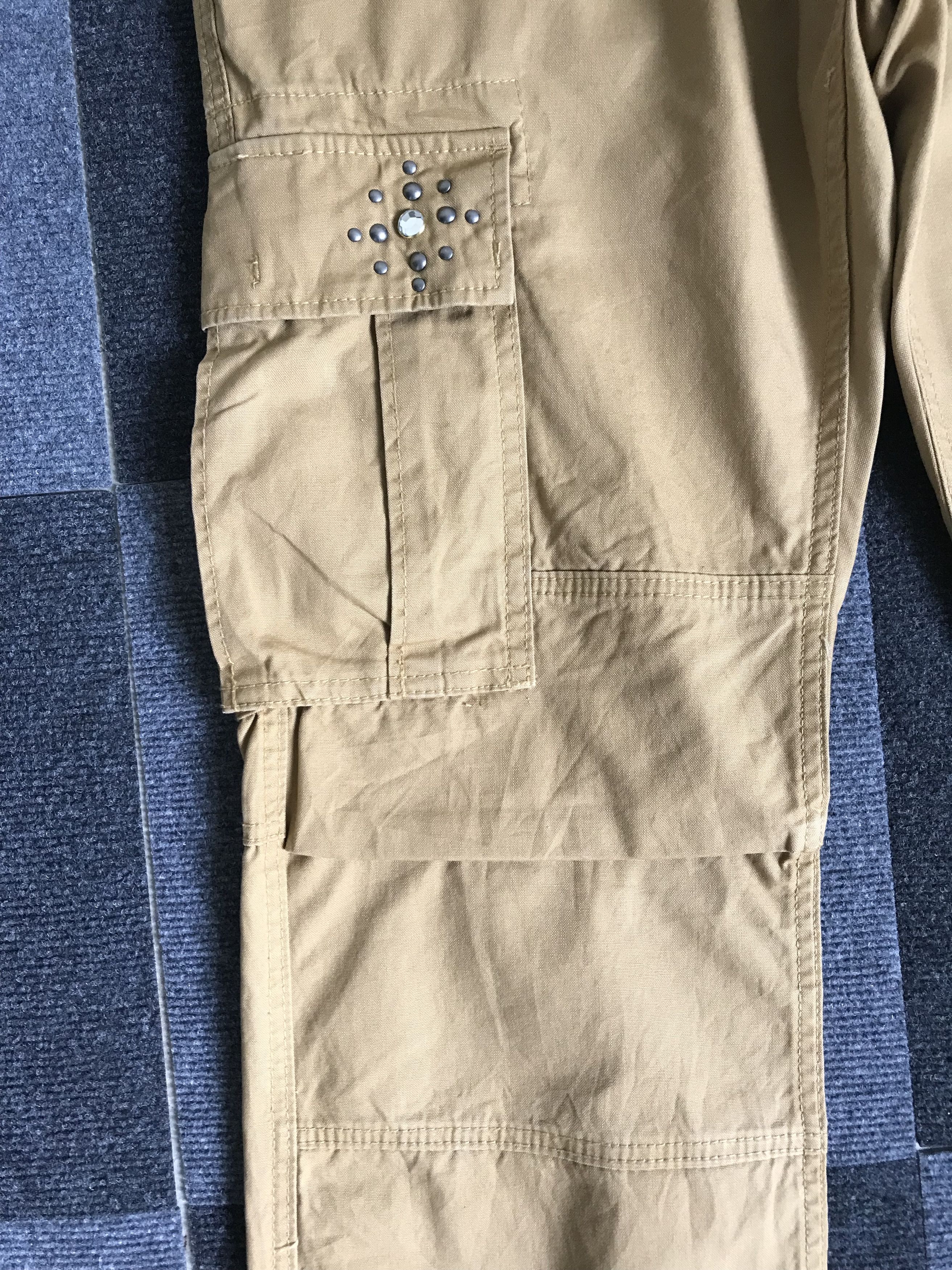Japanese Brand CP113 neutralinfinity Japan Military Spiky Cargo Pant Size US 34 / EU 50 - 9 Thumbnail