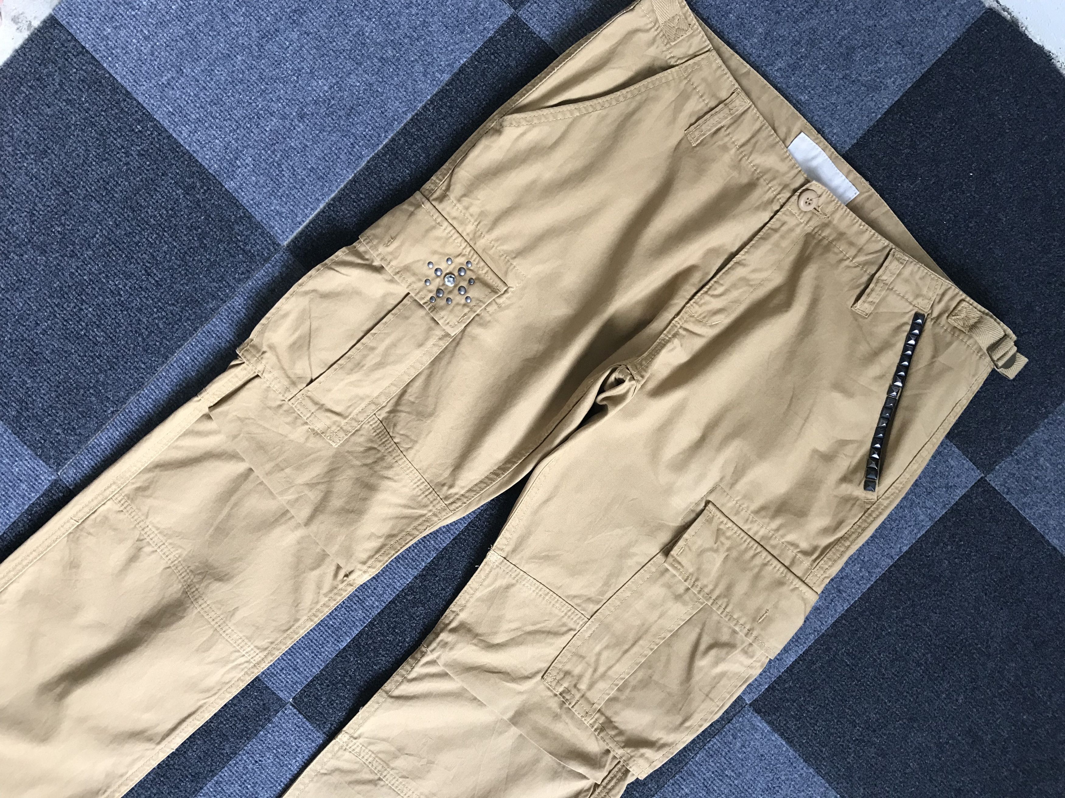 Japanese Brand CP113 neutralinfinity Japan Military Spiky Cargo Pant Size US 34 / EU 50 - 2 Thumbnail