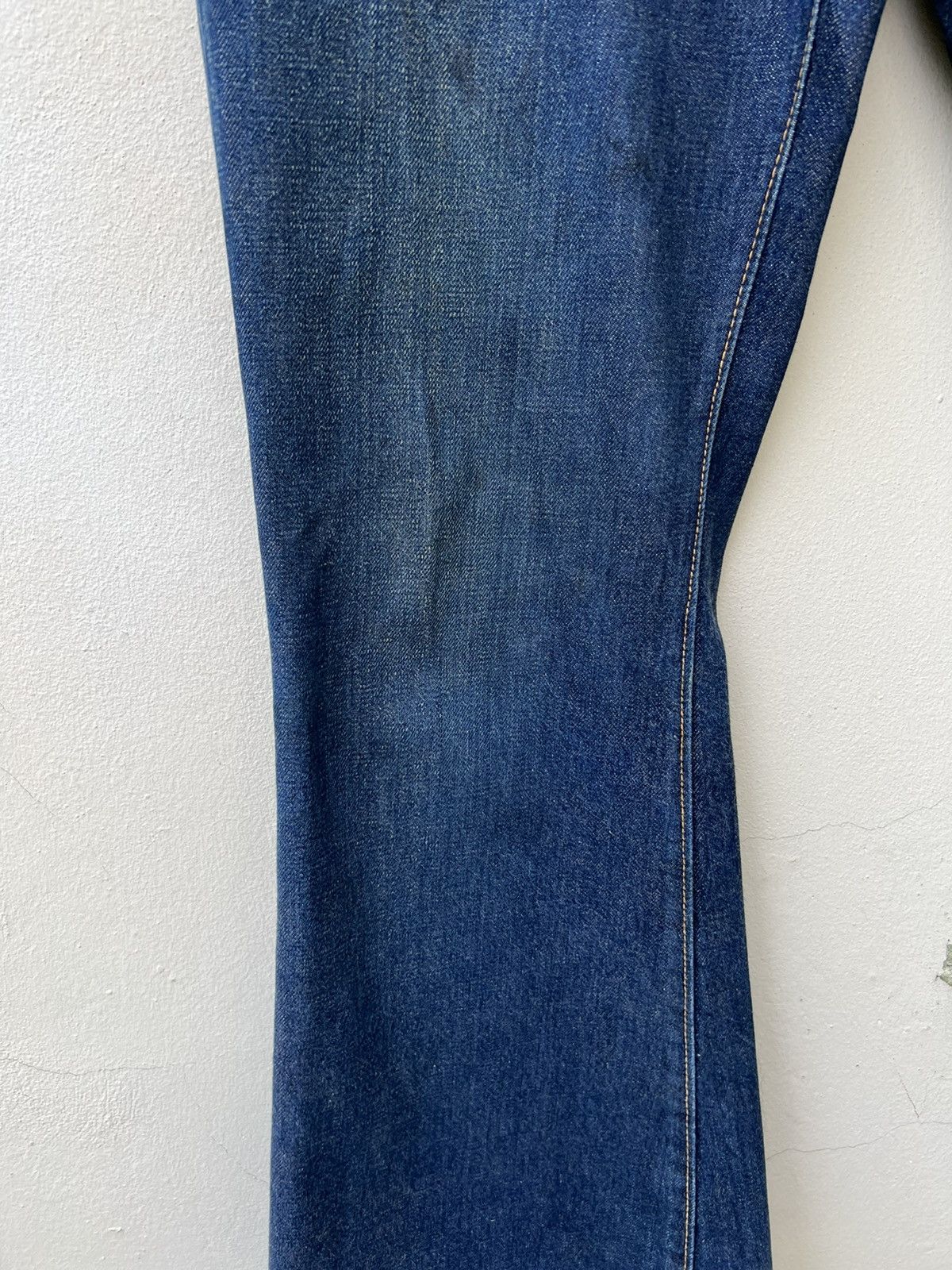 Vintage Vintage 70s Wrangler Blue Denim Cropped Super Flare Jeans Size US 29 - 7 Thumbnail