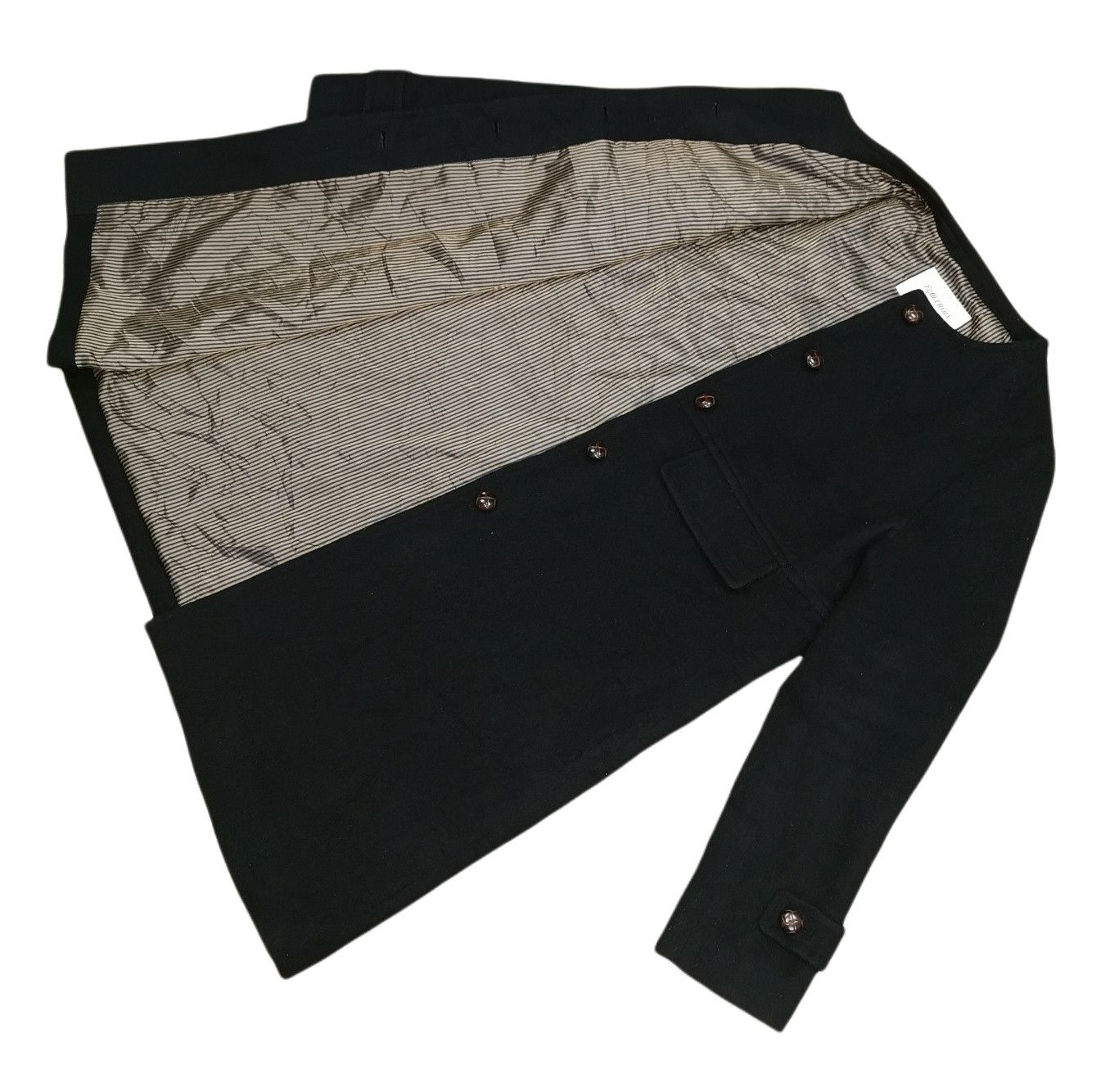 Designer × Japanese Brand × Vintage Eemtrois Vetements Wool Long Jacket Size S / US 4 / IT 40 - 10 Thumbnail