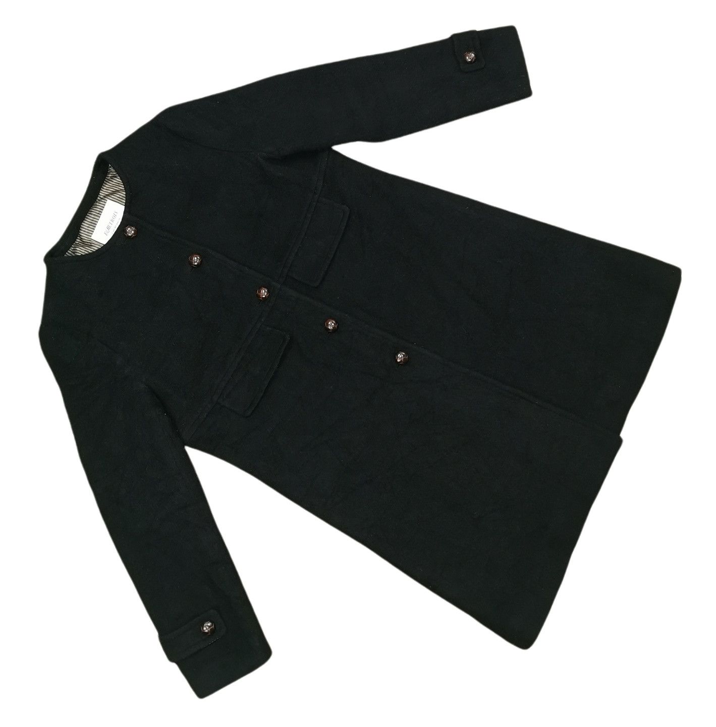 Designer × Japanese Brand × Vintage Eemtrois Vetements Wool Long Jacket Size S / US 4 / IT 40 - 3 Thumbnail