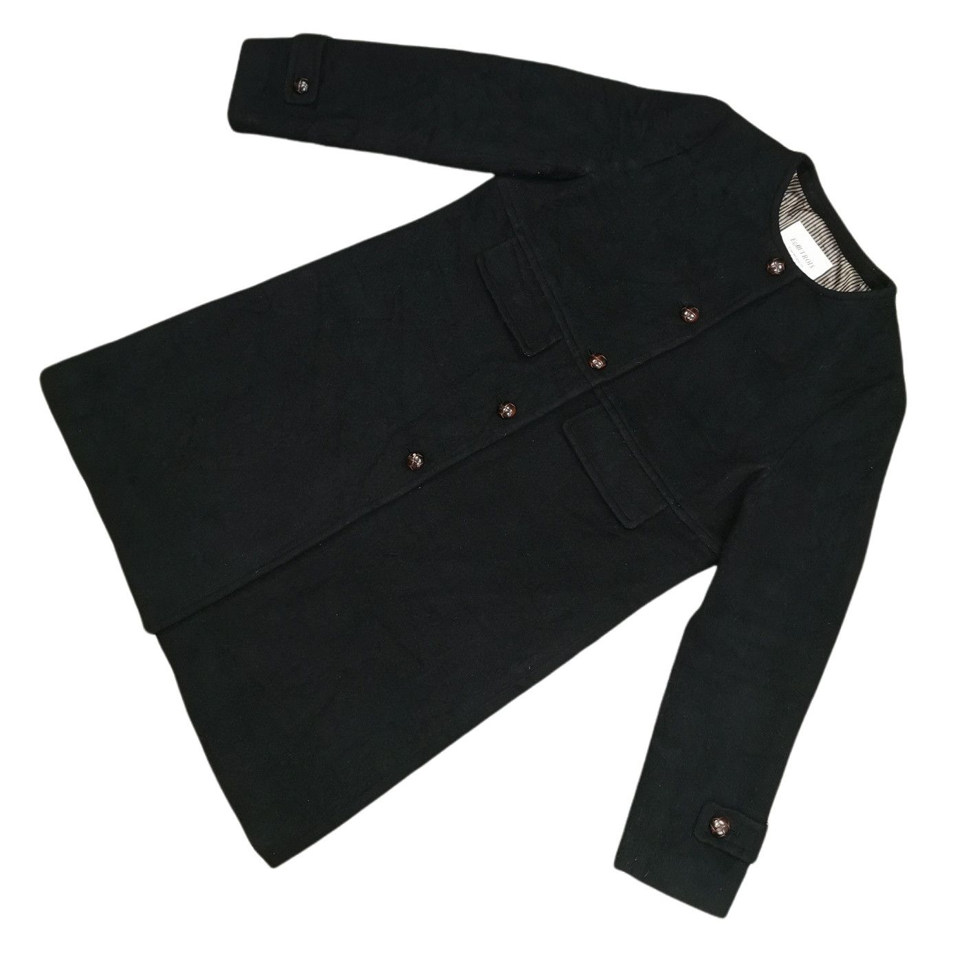 Designer × Japanese Brand × Vintage Eemtrois Vetements Wool Long Jacket Size S / US 4 / IT 40 - 4 Thumbnail