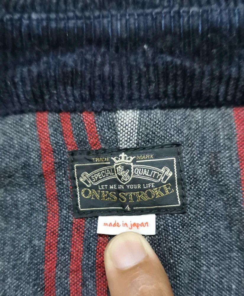 Japanese Brand Ones Stroke Indigo Harringbone coat Size US M / EU 48-50 / 2 - 6 Thumbnail