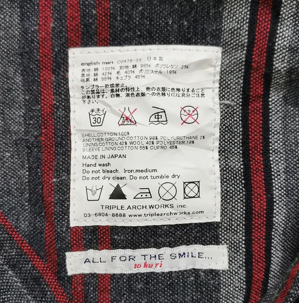 Japanese Brand Ones Stroke Indigo Harringbone coat Size US M / EU 48-50 / 2 - 7 Thumbnail