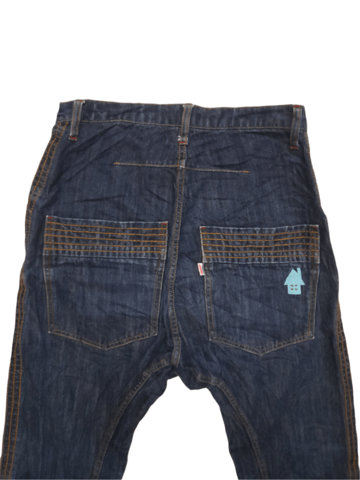Issey Miyake Ne -Net Issey Miyake Designer Denim DropCrotch (E272) Size US 28 / EU 44 - 2 Thumbnail