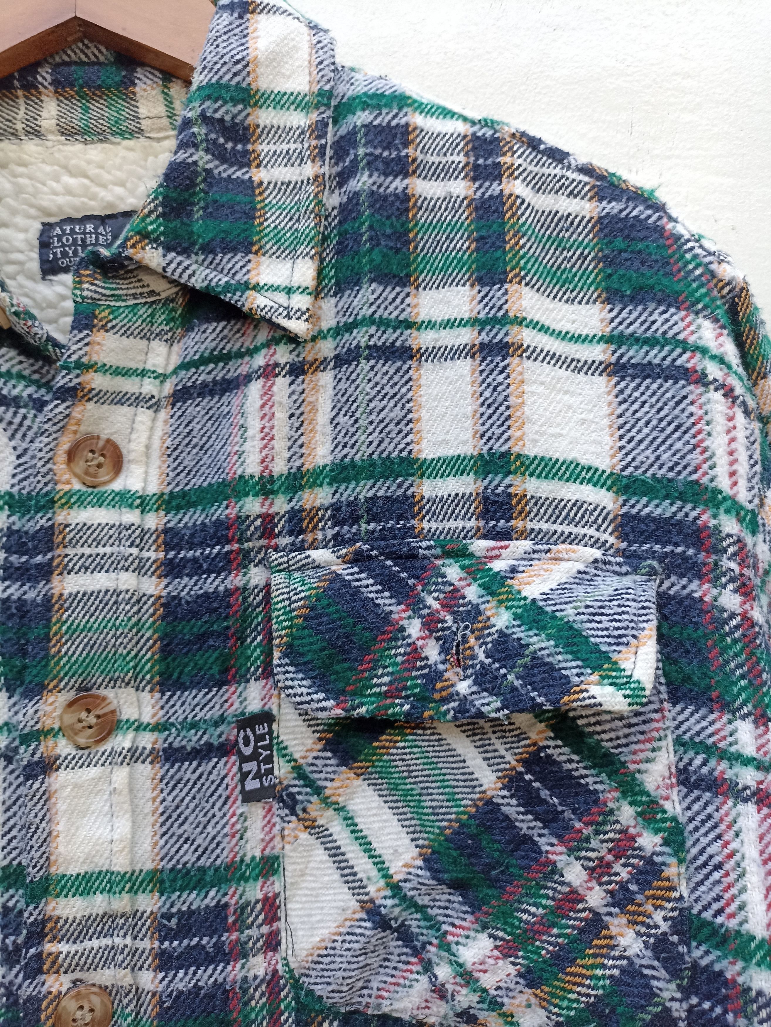 Flannel Natural Clothes Style Outdoor Gear Flannel Jacket Size US L / EU 52-54 / 3 - 8 Thumbnail