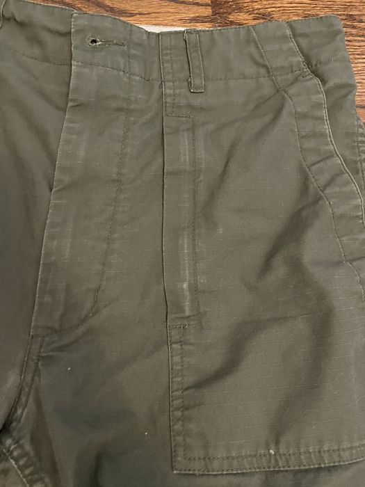 Engineered Garments Engineered Garments Olive ripstop fatigue pants 34 ...