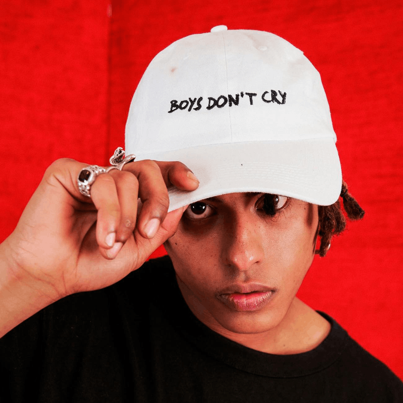 NASASEASONS 'Boys Don't Cry' Rare Cotton Cap Size ONE SIZE - 2 Thumbnail