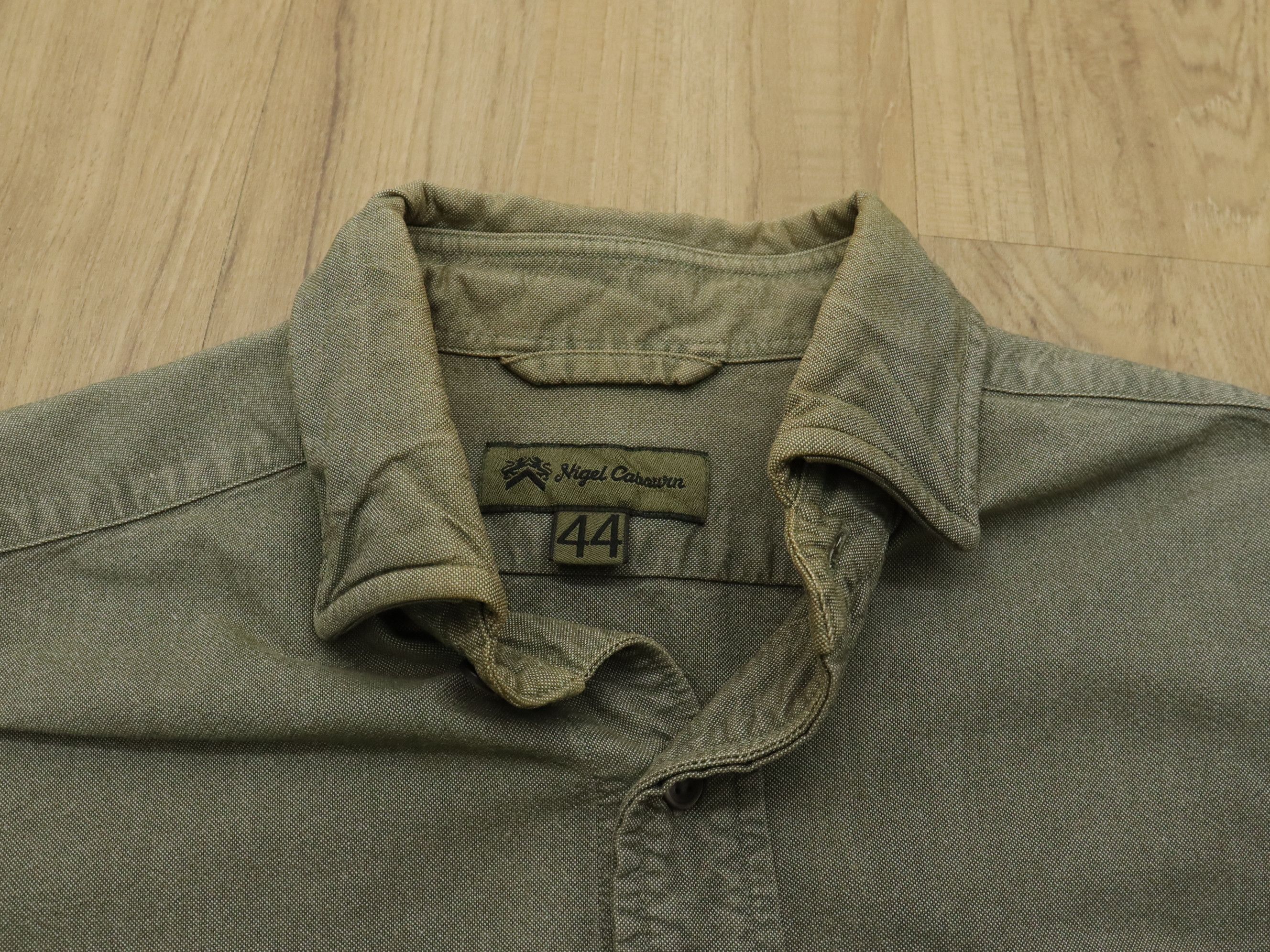 Nigel Cabourn Officer Oxford Size US S / EU 44-46 / 1 - 9 Thumbnail