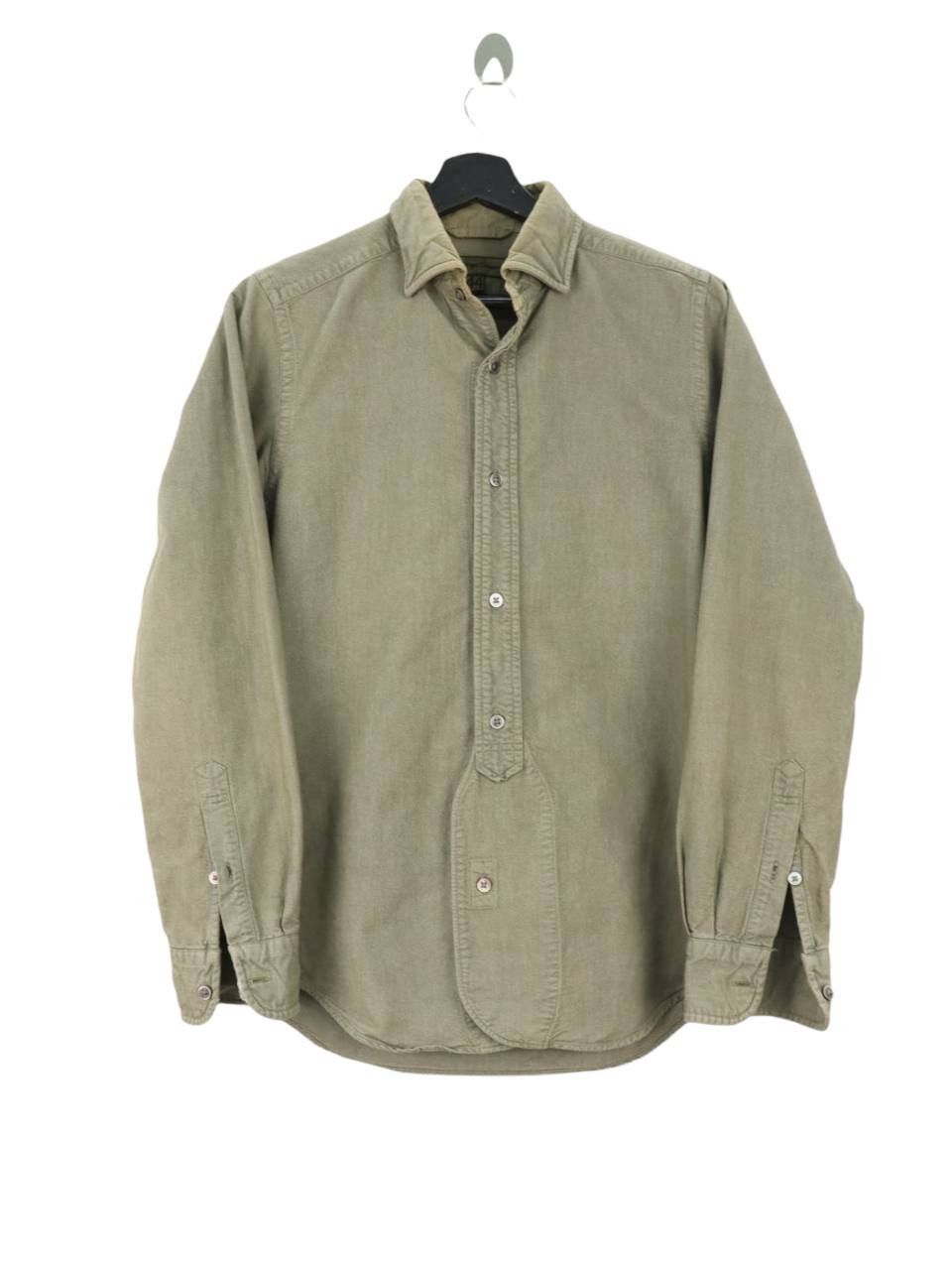 Nigel Cabourn Officer Oxford Size US S / EU 44-46 / 1 - 1 Thumbnail