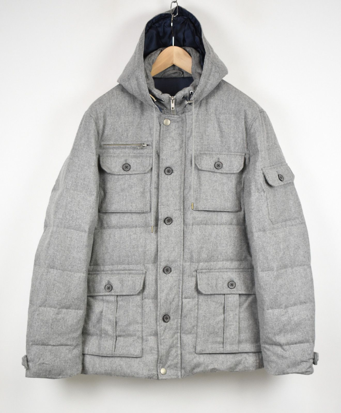 Suitsupply SUITSUPPLY Orlando Jacket Men's UK 42 Hooded Snow Gaiter