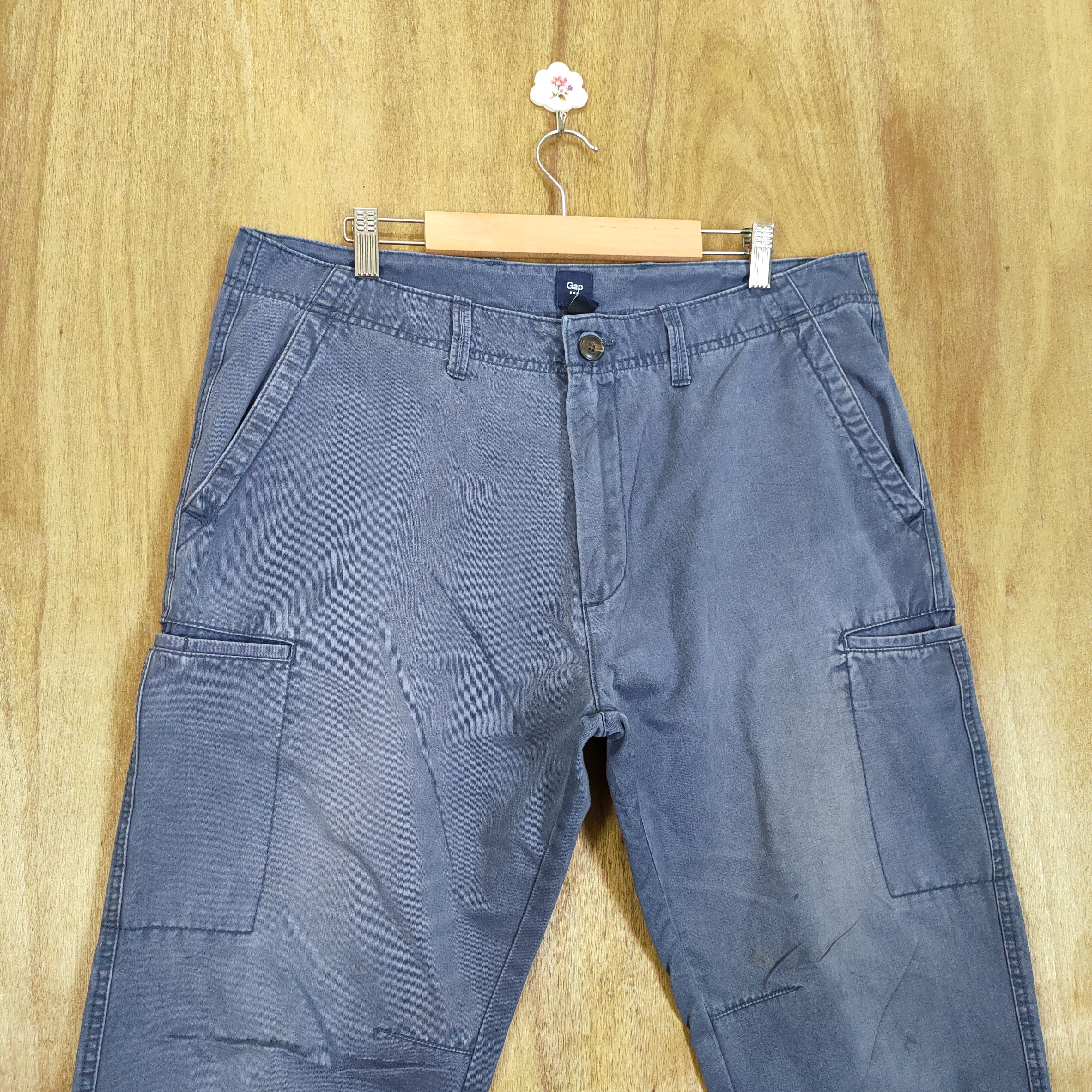Gap × Vintage VINTAGE GAP FADED CARGO PANTS Size US 36 / EU 52 - 2 Thumbnail