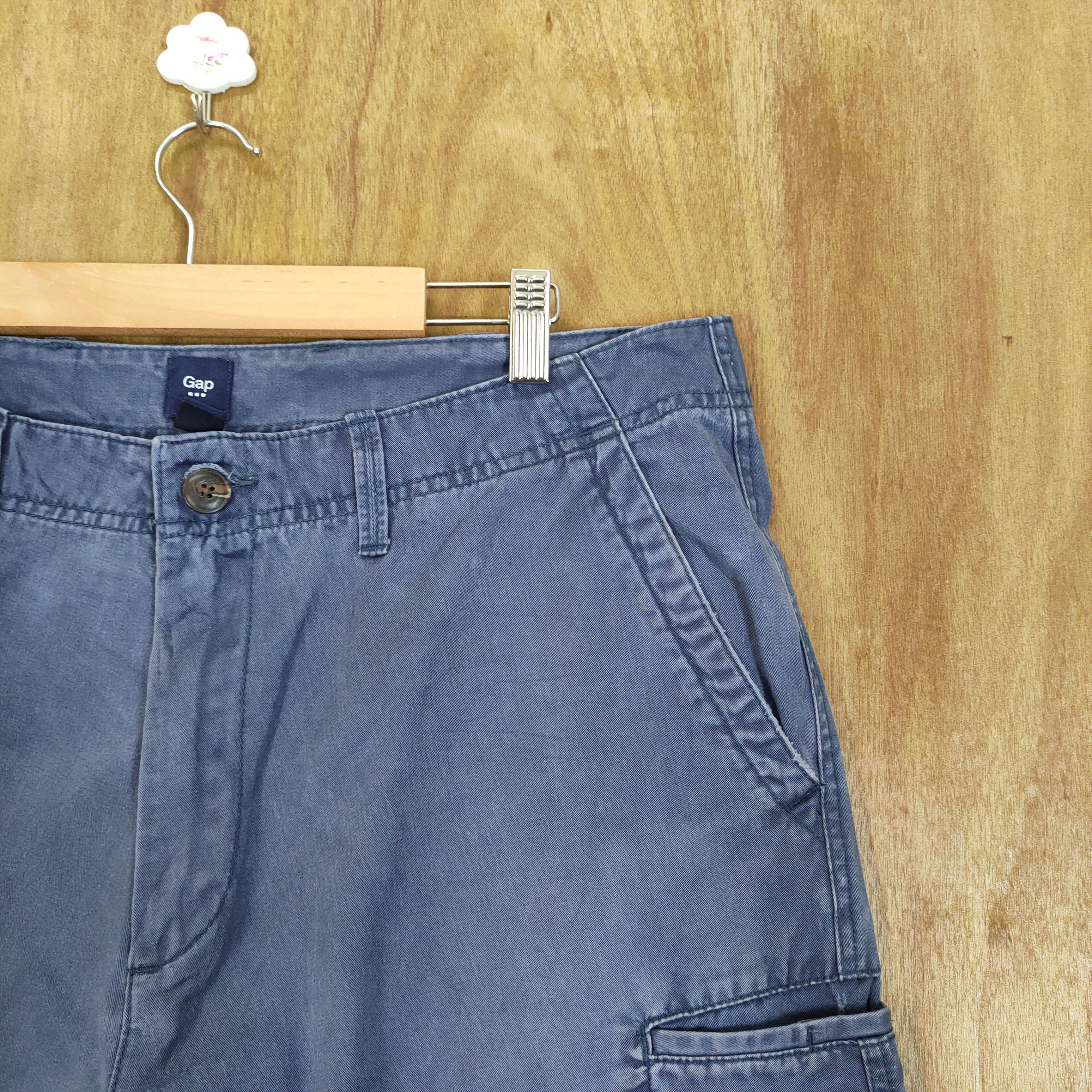 Gap × Vintage VINTAGE GAP FADED CARGO PANTS Size US 36 / EU 52 - 5 Thumbnail