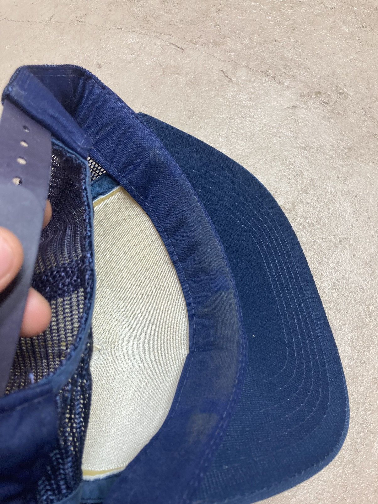 Vintage Vintage trucker hat mesh cap rope Jose Cuervo tequila navy Size ONE SIZE - 7 Thumbnail
