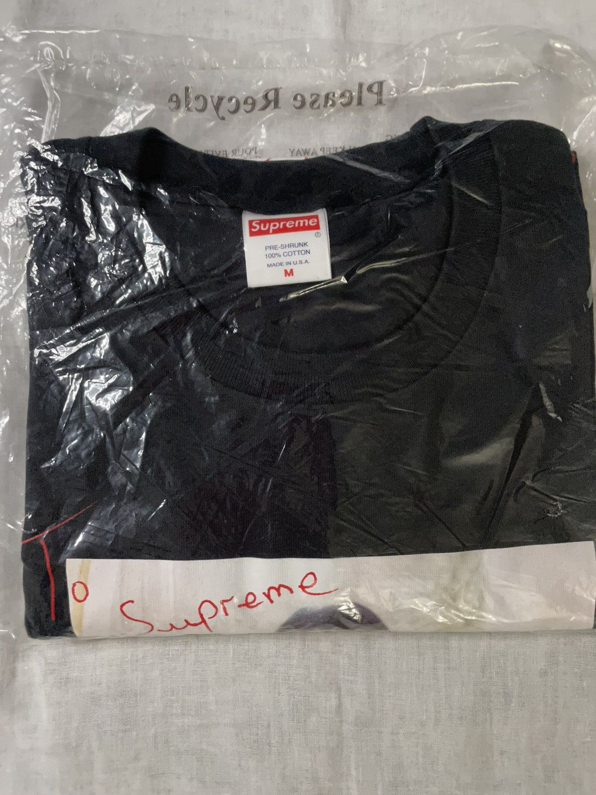 Supreme Supreme Lil Kim Tee Black Size US M / EU 48-50 / 2 - 1 Thumbnail