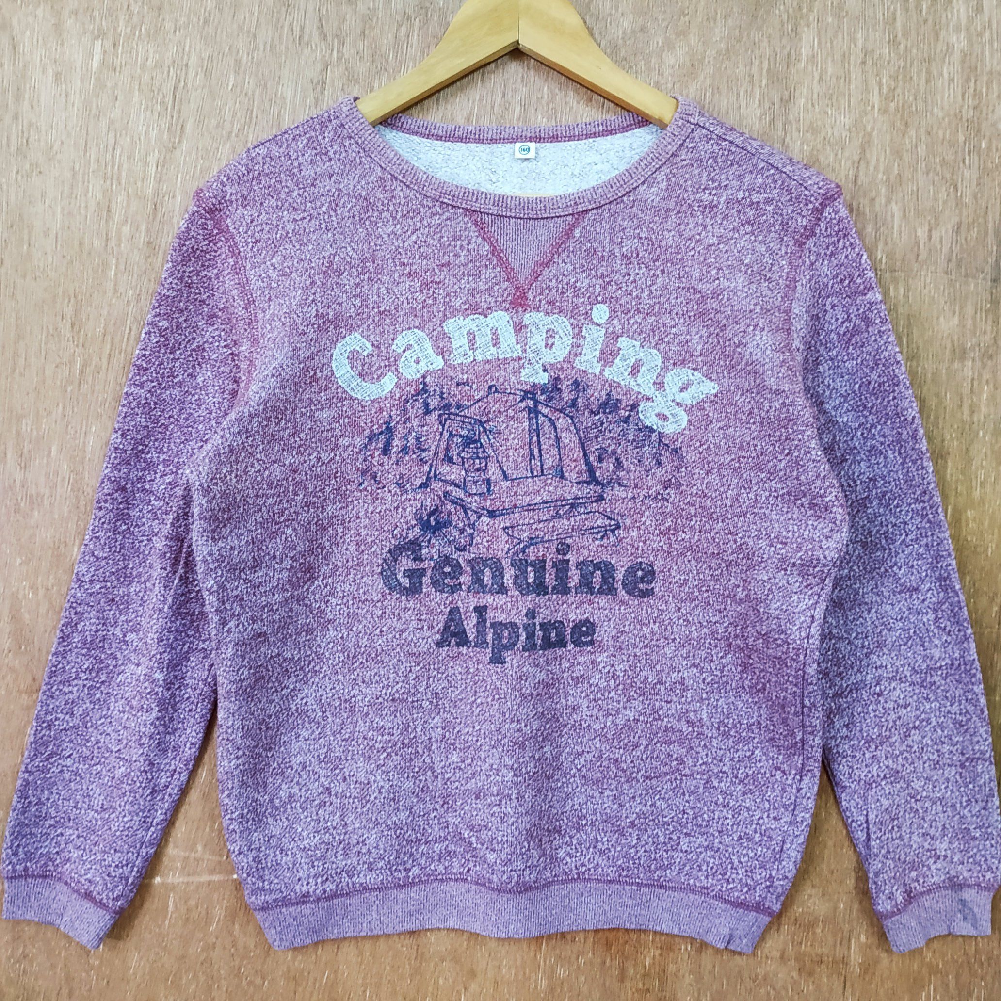 Sweatshirt Kids Camping Genuine Alpine #01-60