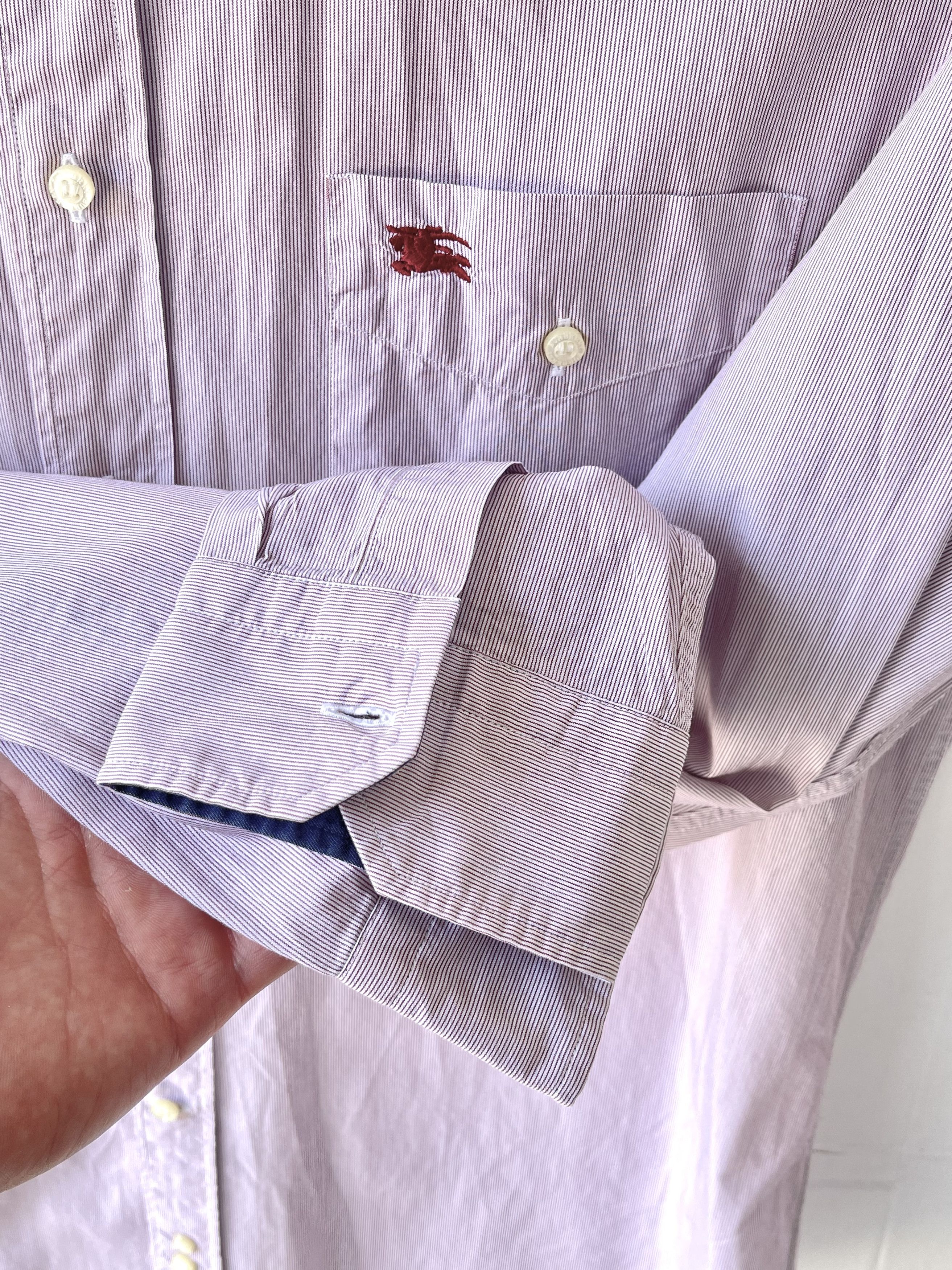 Burberry 🔥burgundy Burberry London shirt size L luxury classic Size US L / EU 52-54 / 3 - 4 Thumbnail