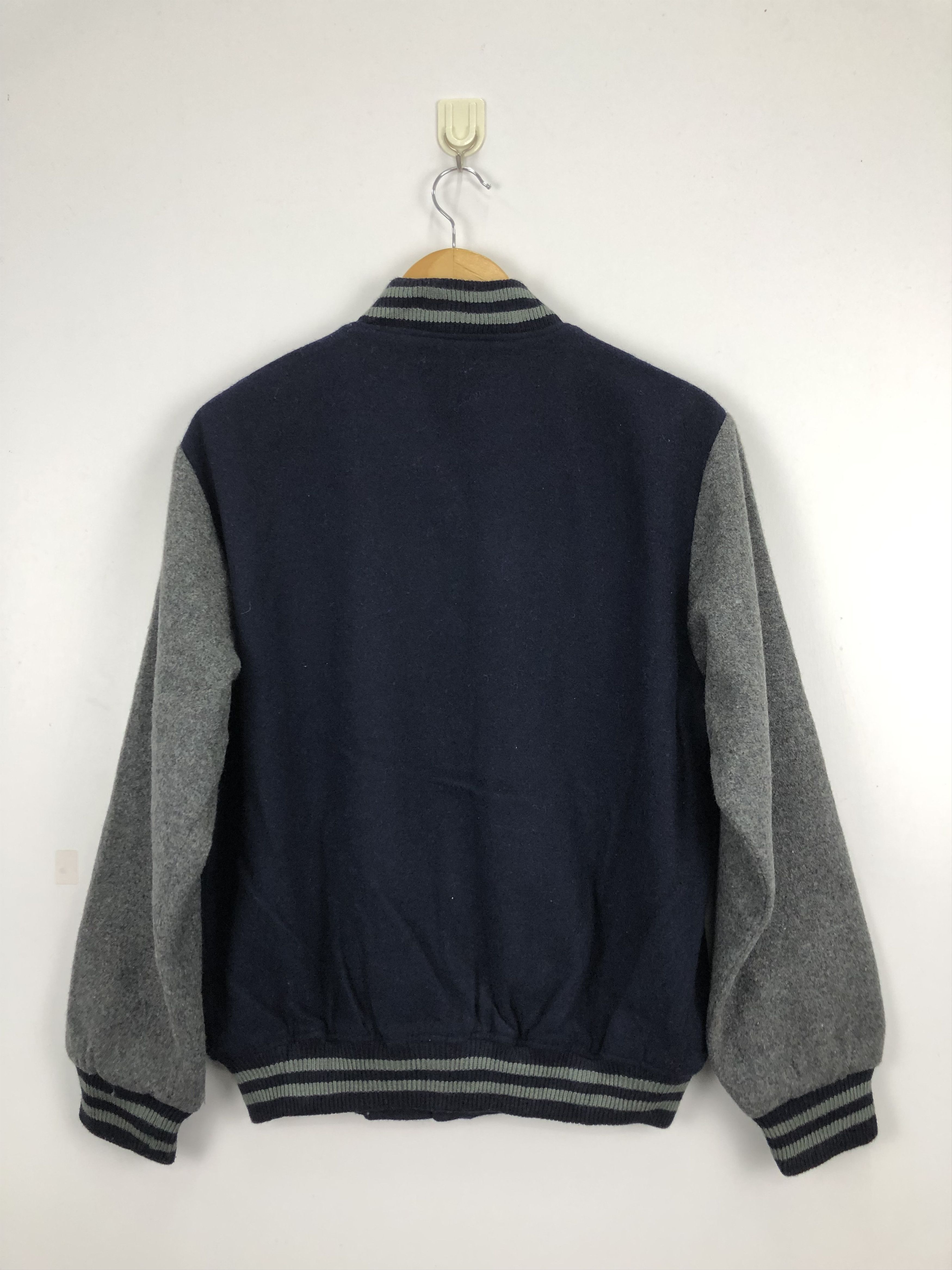 Vintage Vintage Japanese Brand Wool Varsity Jacket V0309 Size US L / EU 52-54 / 3 - 3 Thumbnail