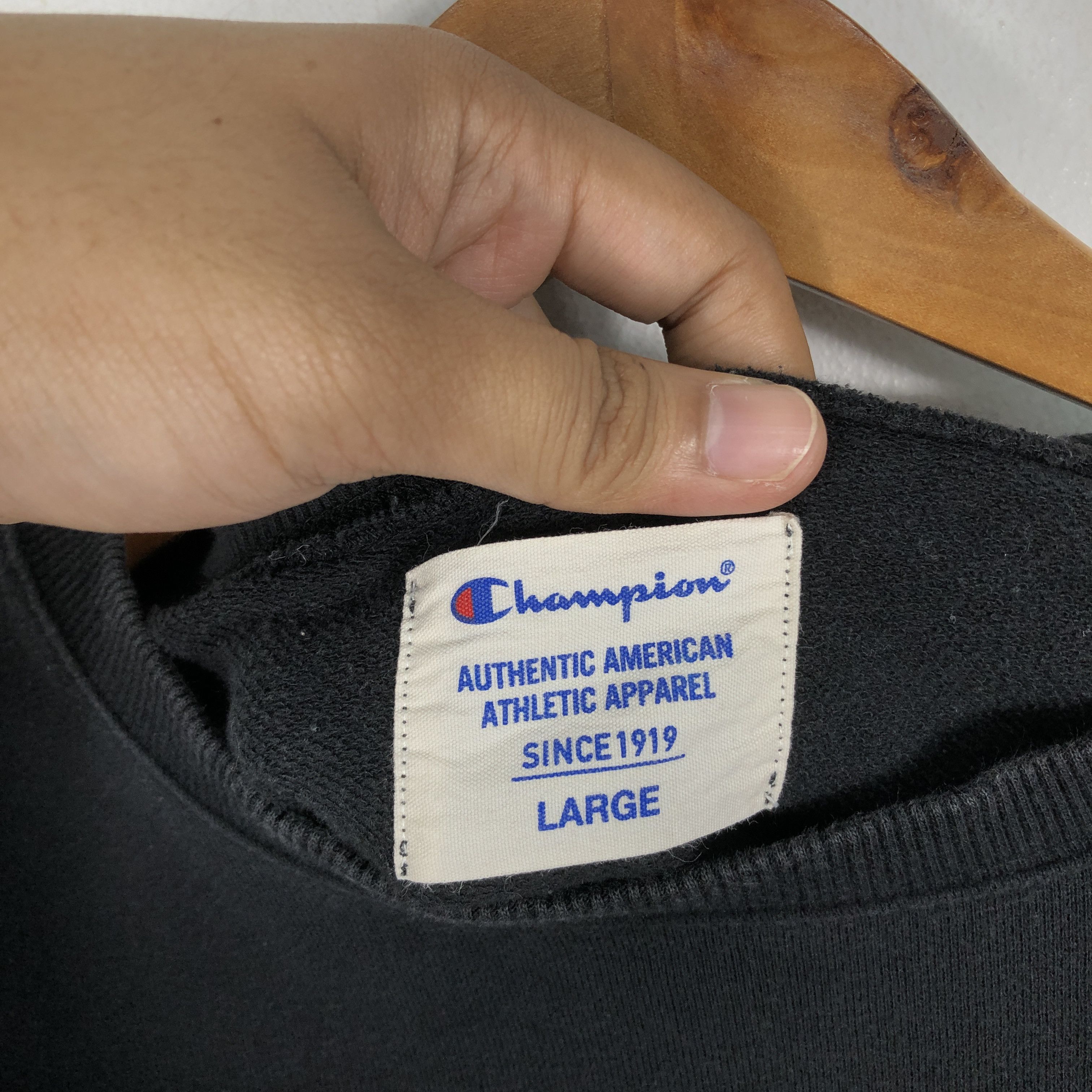 Champion × Vintage Vintage Champion Spell Out Sweatshirt SWT343 Size US M / EU 48-50 / 2 - 4 Thumbnail