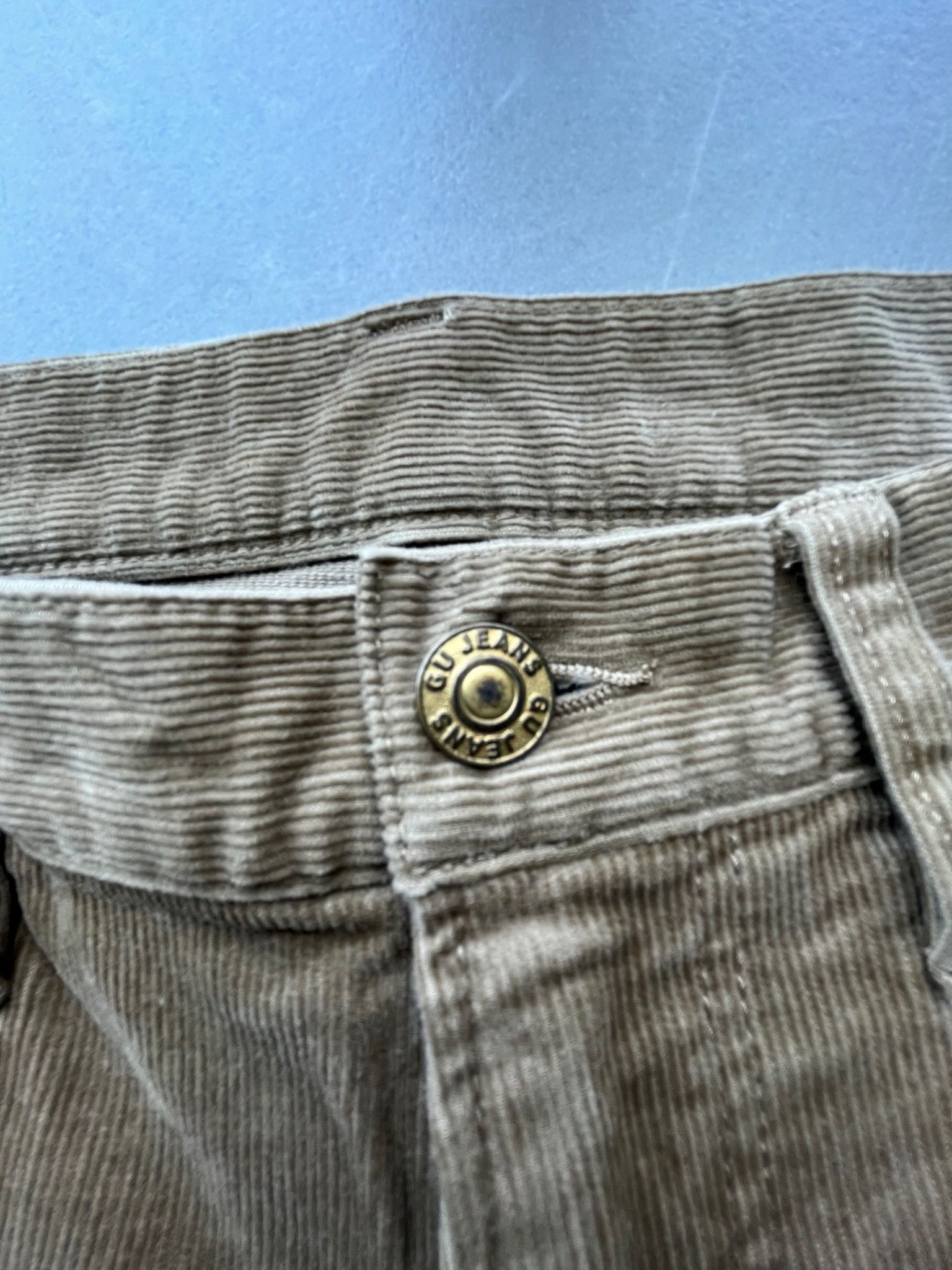 Japanese Brand GU Japan Men Preppy Ivy League 5 Pockets Corduroy Pants Size US 30 / EU 46 - 5 Thumbnail