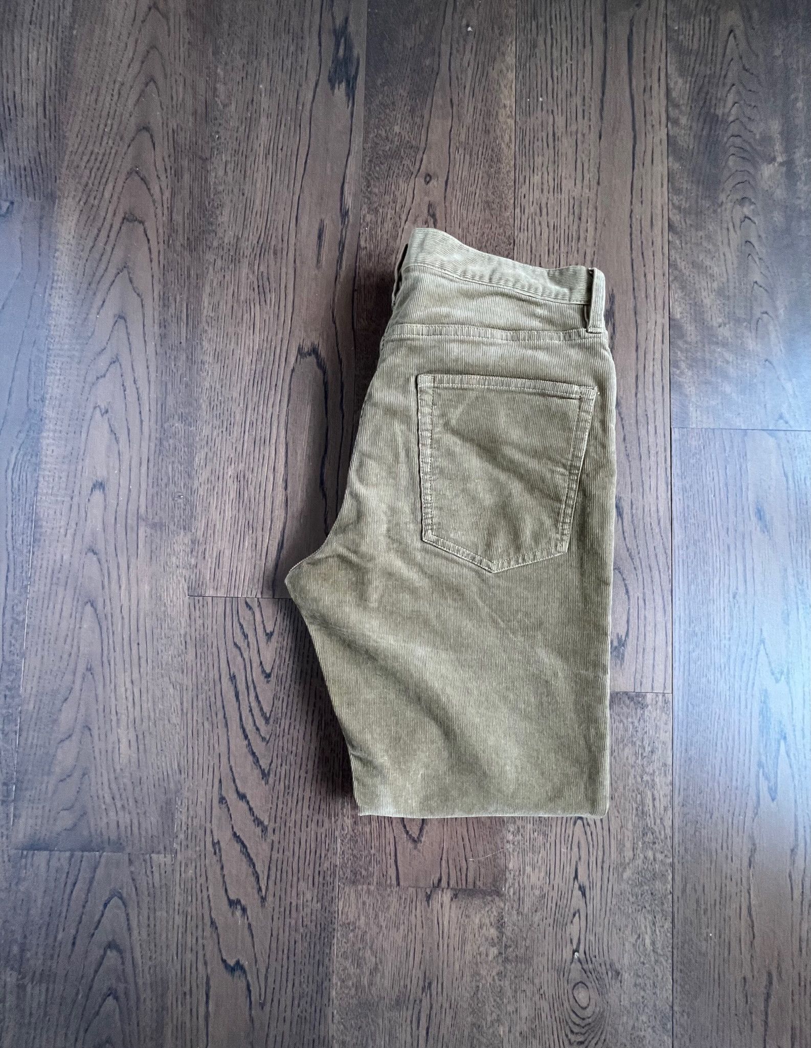 Japanese Brand GU Japan Men Preppy Ivy League 5 Pockets Corduroy Pants Size US 30 / EU 46 - 2 Thumbnail