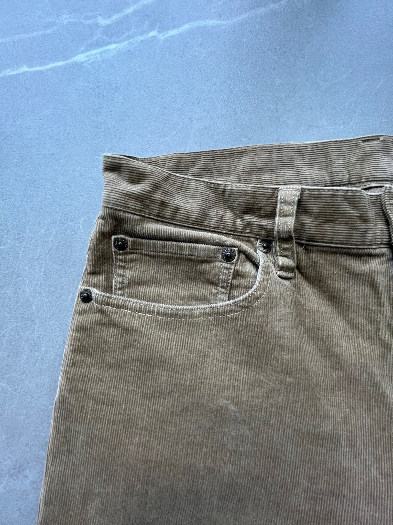 Japanese Brand GU Japan Men Preppy Ivy League 5 Pockets Corduroy Pants Size US 30 / EU 46 - 9 Thumbnail