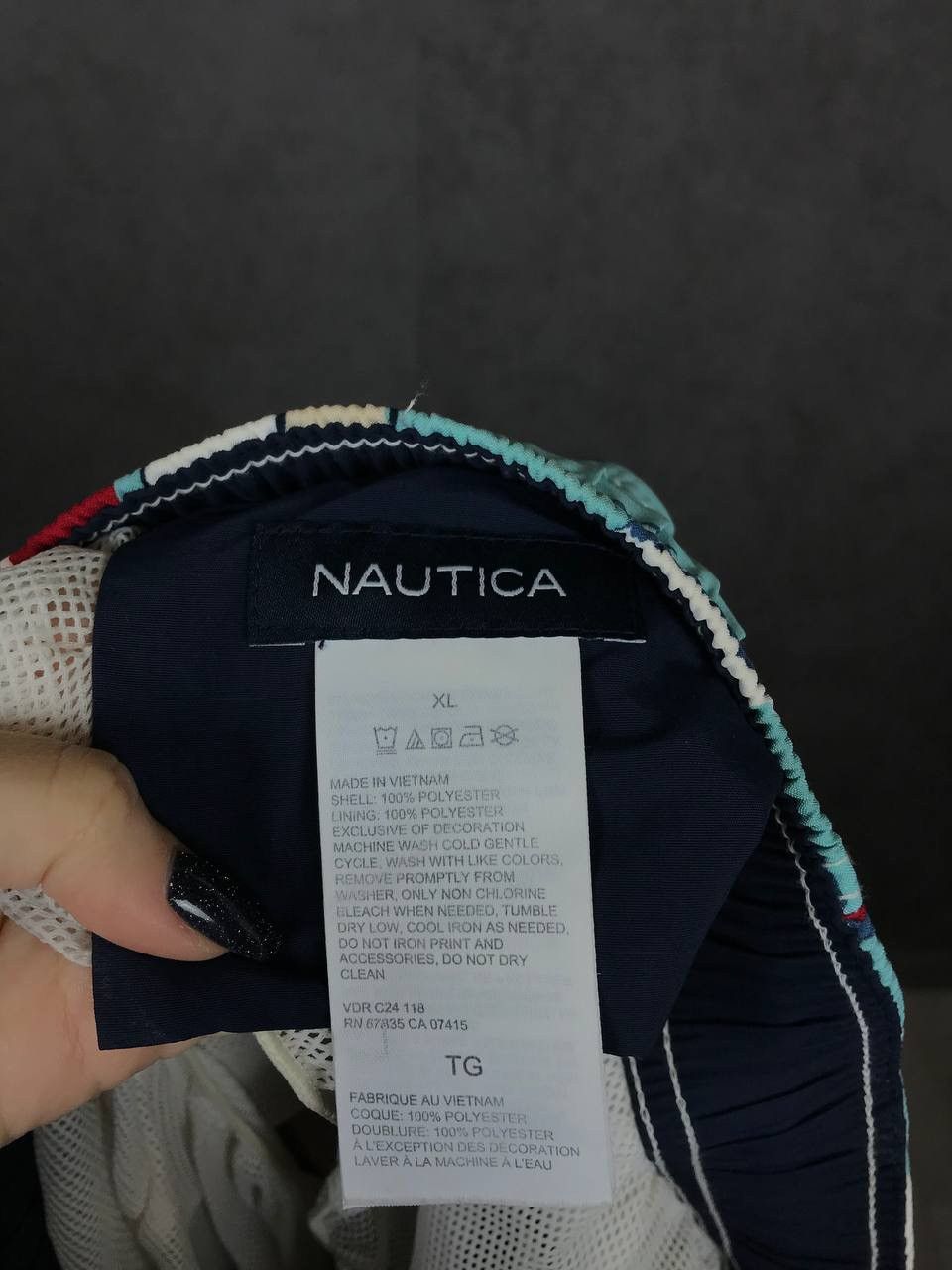 Nautica × Vintage Nautica vintage luxury crazy overprinted shorts Size US 36 / EU 52 - 3 Thumbnail