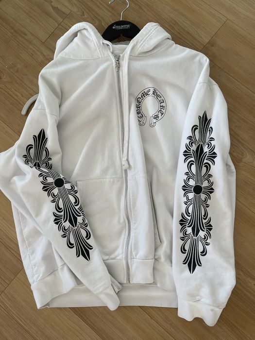 Chrome Hearts Chrome Hearts Zip Up Hoodie Size. L Grailed