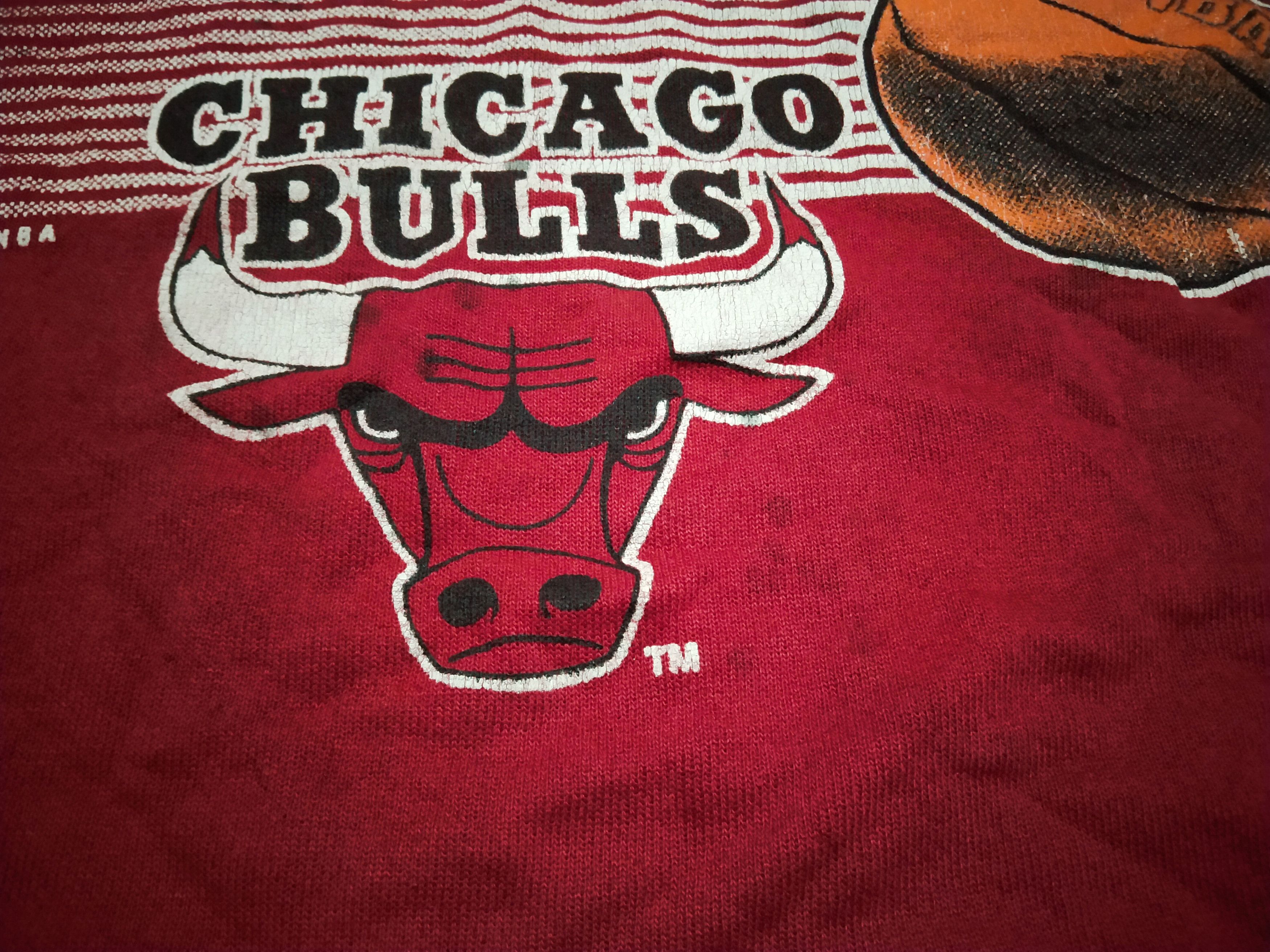 NBA × Vintage Chicago Bulls Sweatshirt Size US L / EU 52-54 / 3 - 8 Thumbnail
