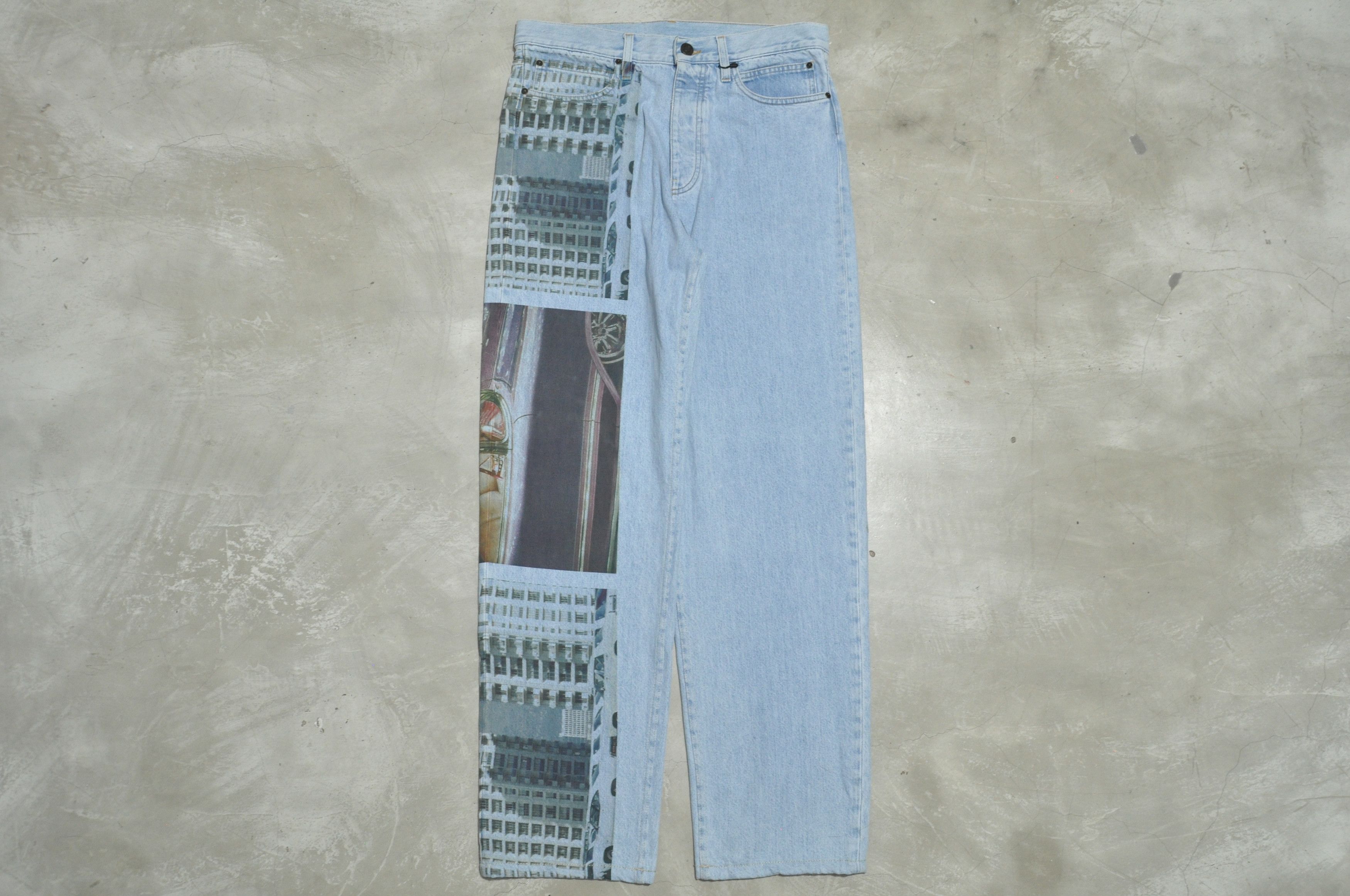 Calvin Klein - Raf Simons - S/S 19 - Graphic Baggy Jean