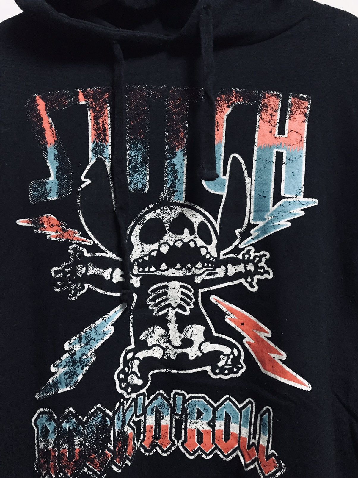 Disney Stich Rock n Roll Sweatshirt Big Logo Pullover Size US M / EU 48-50 / 2 - 3 Thumbnail