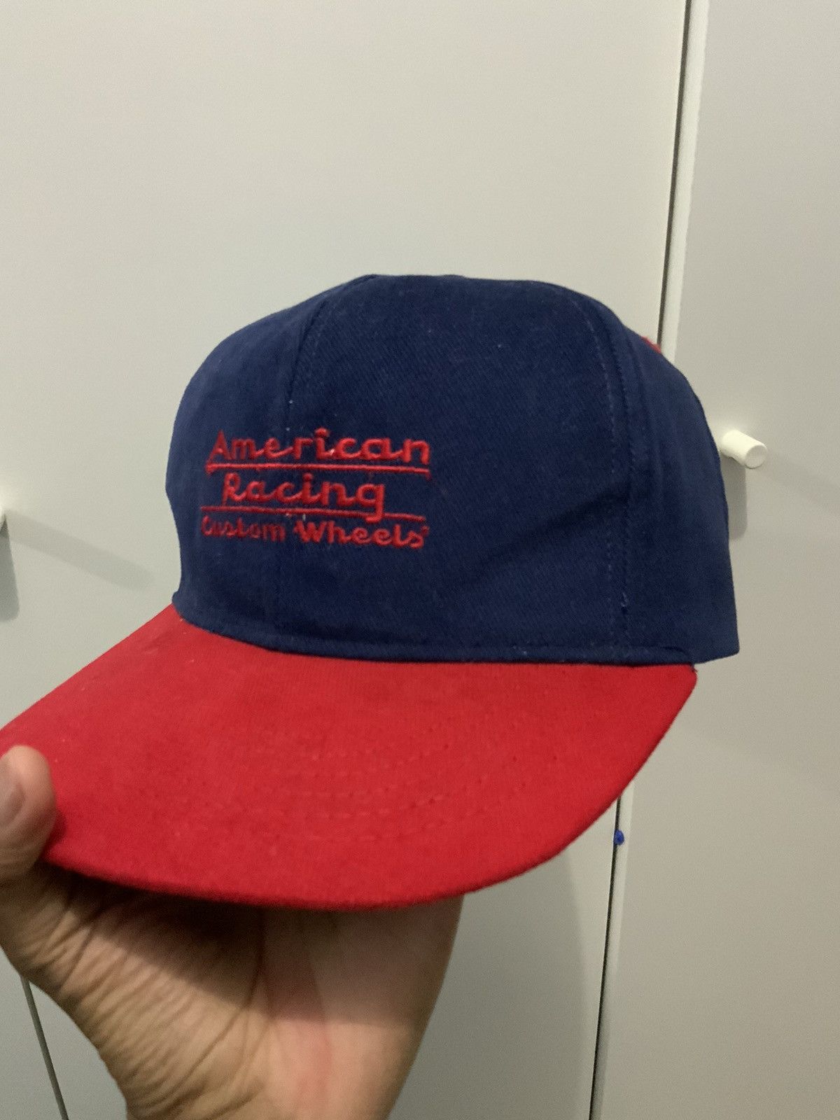 Vintage American Racing Custom Wheels Swingster Hat Size ONE SIZE - 9 Thumbnail